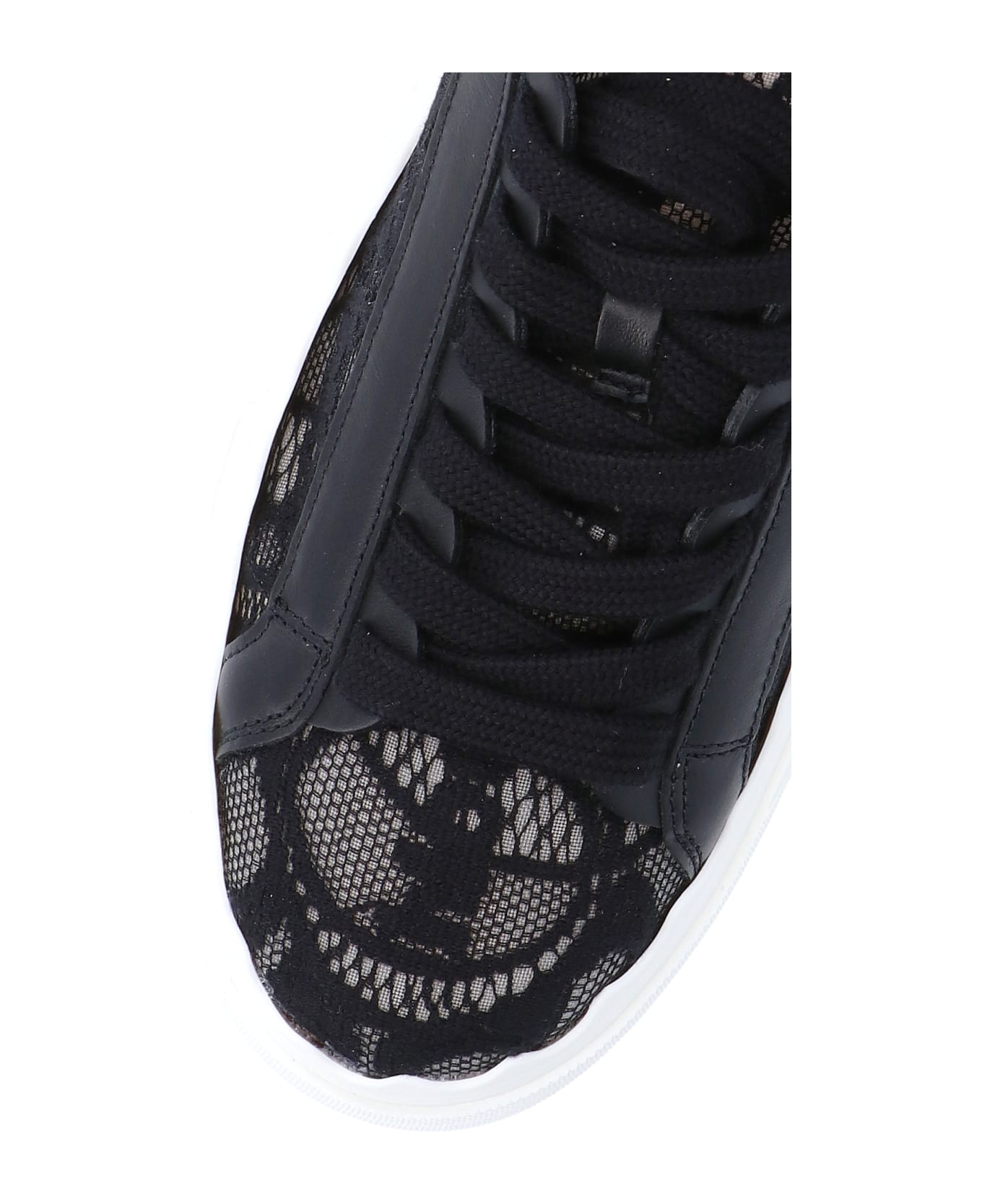 Chloé Lauren Sneakers In Black Suede - Black スニーカー