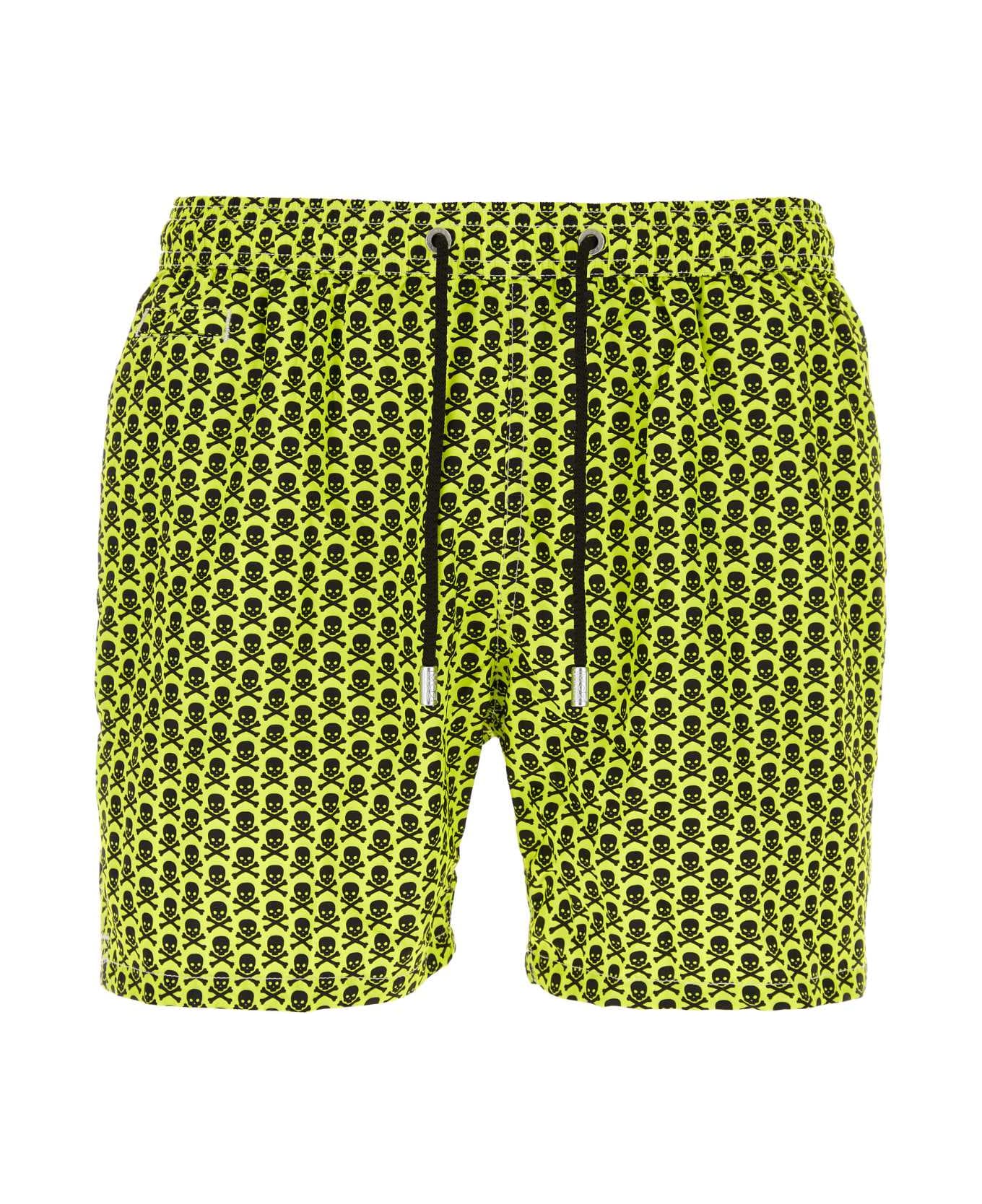 MC2 Saint Barth Printed Polyester Swimming Shorts - 9400