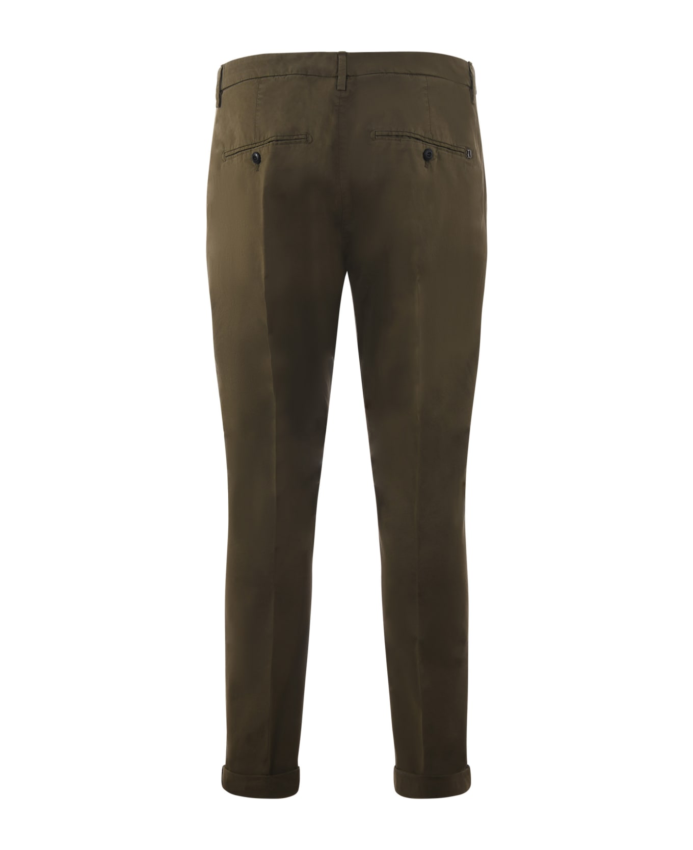 Dondup Trousers Dondup "gaubert" - Verde militare