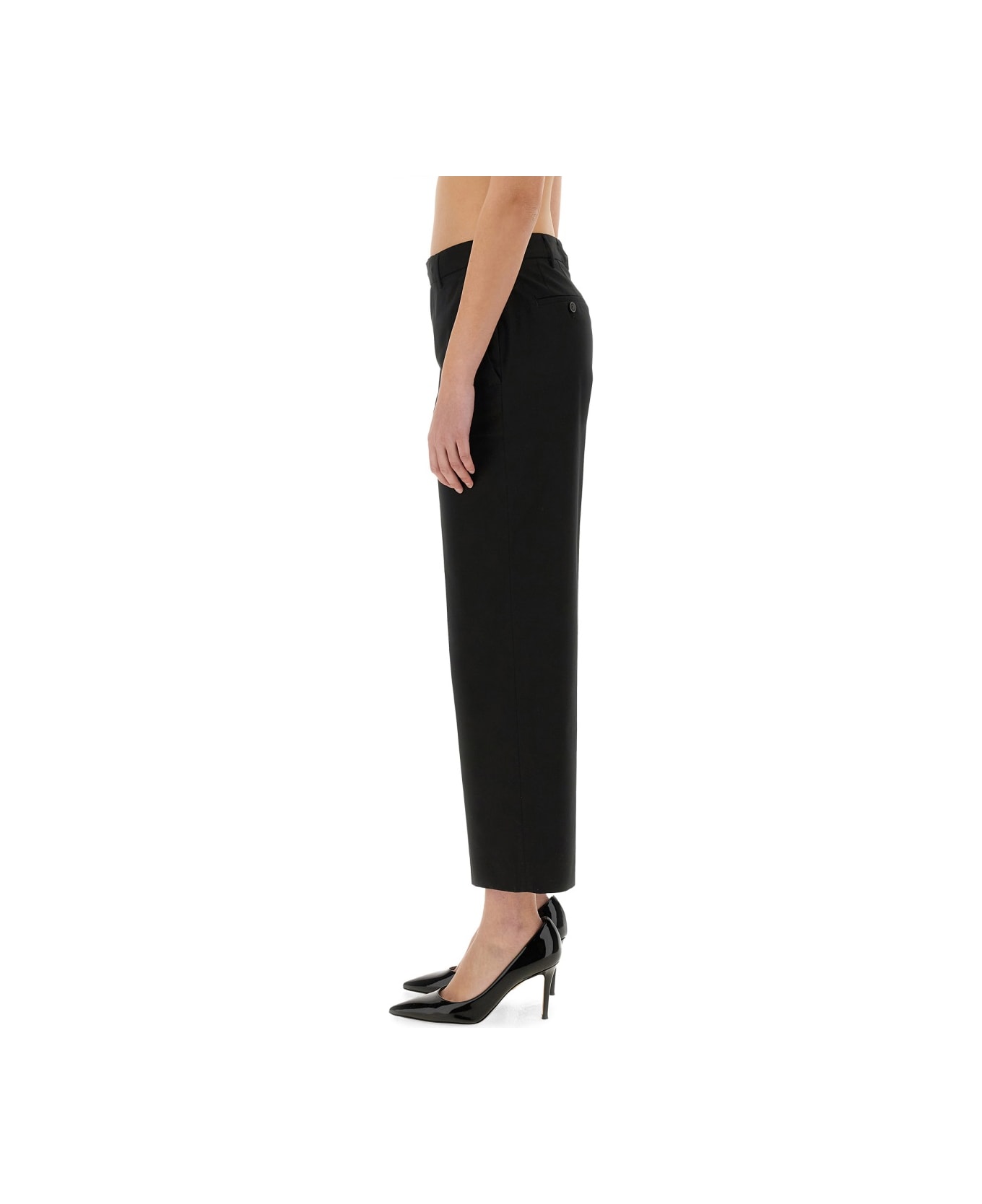 PT Torino Pants "emma" - BLACK ボトムス