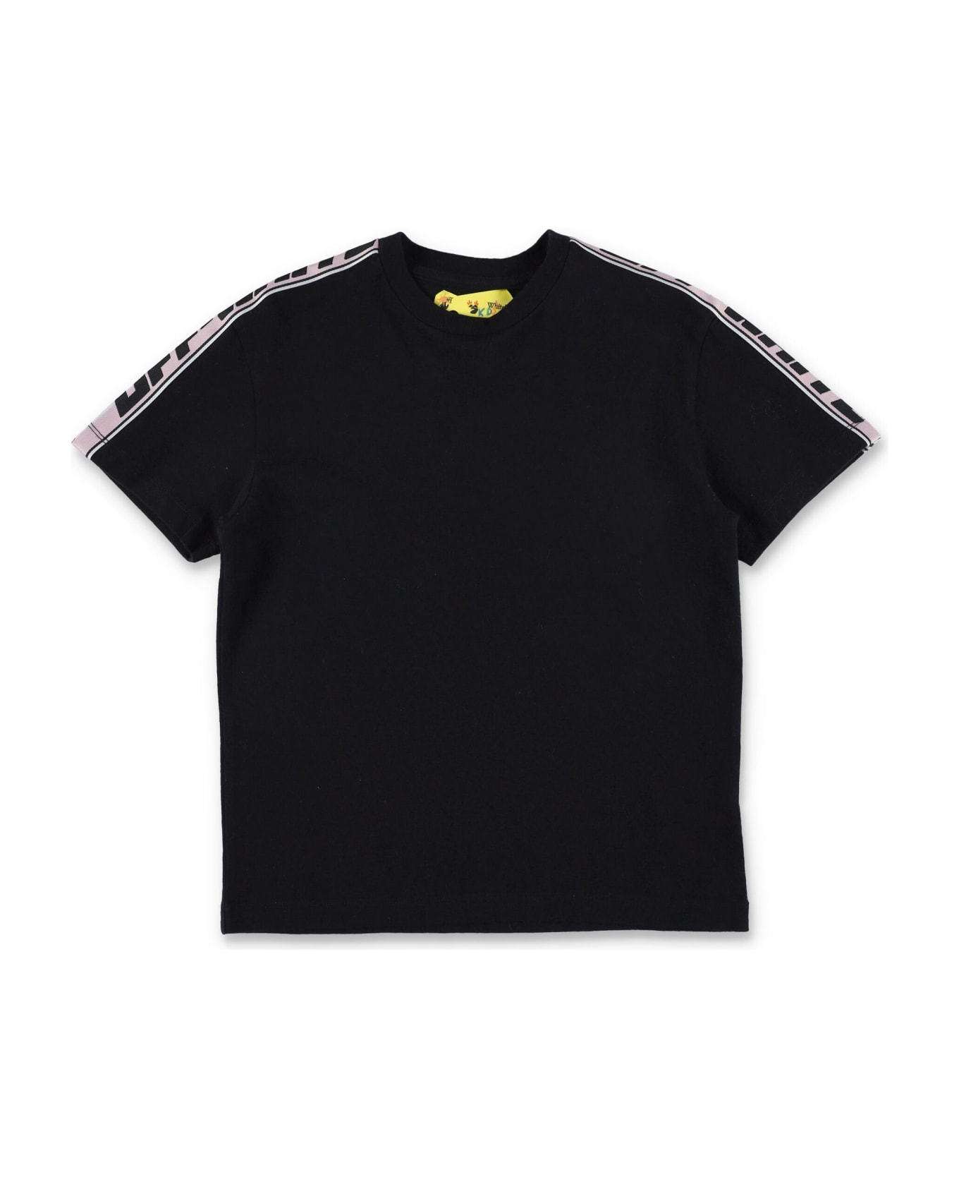 Off-White Logo Band S/s T-shirt - BLACK Tシャツ＆ポロシャツ