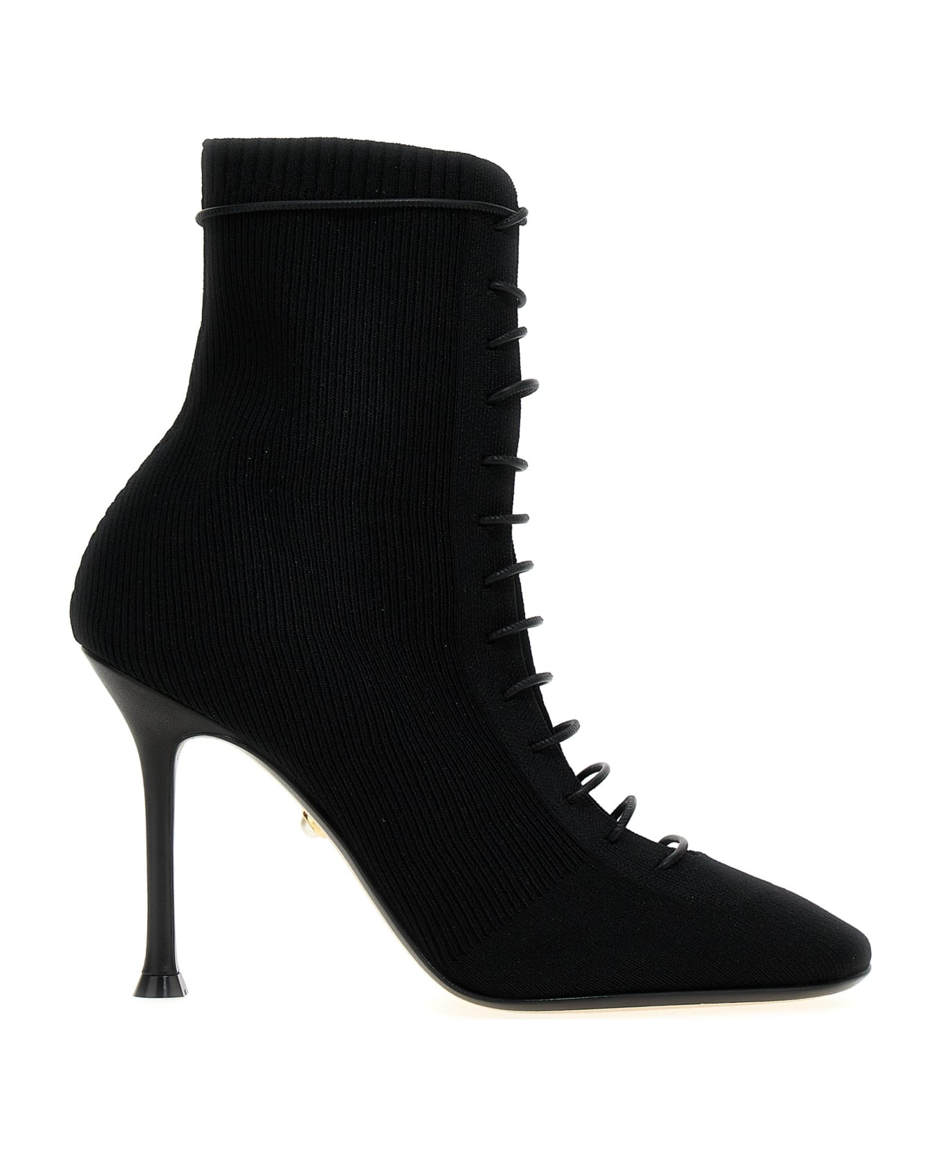 Alevì 'love' Ankle Boots - Black  