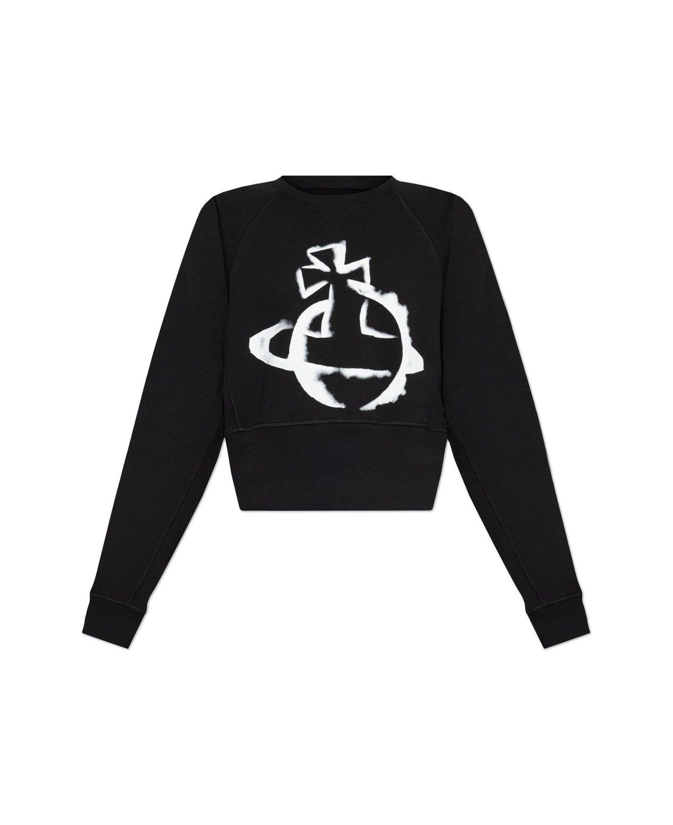 Vivienne Westwood Crewneck Knitted Jumper - Nero