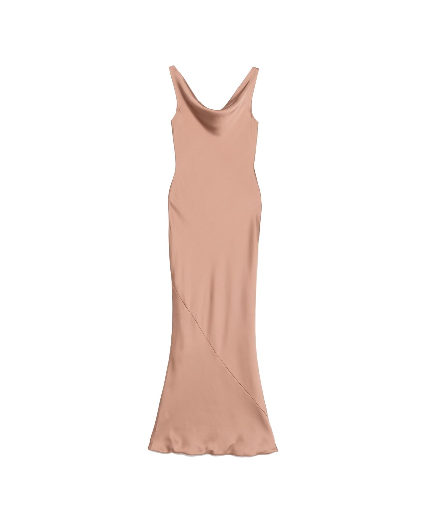Norma Kamali Maria Gown - Beige