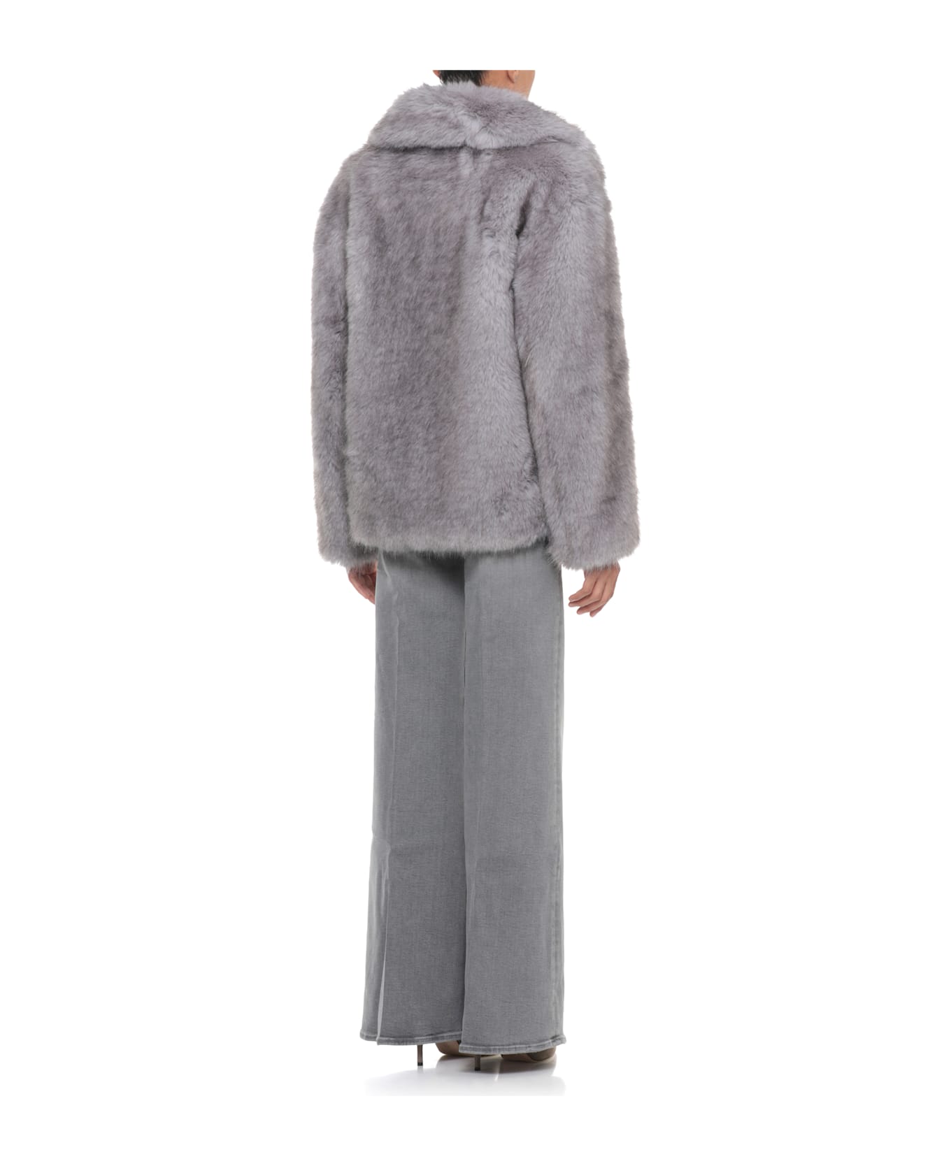 STAND STUDIO Valentina Jacket - PIGEON GREY