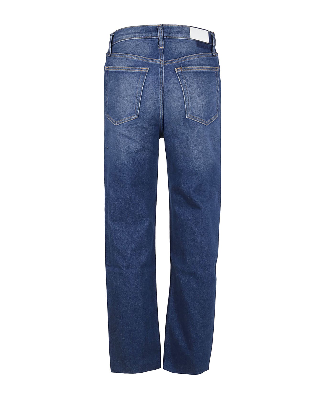 RE/DONE 70s Stove Pipe Jeans - Deep Indigo Fade