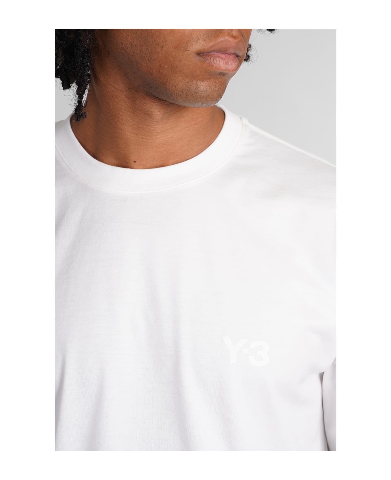 Y-3 T-shirt In White Cotton - Core White