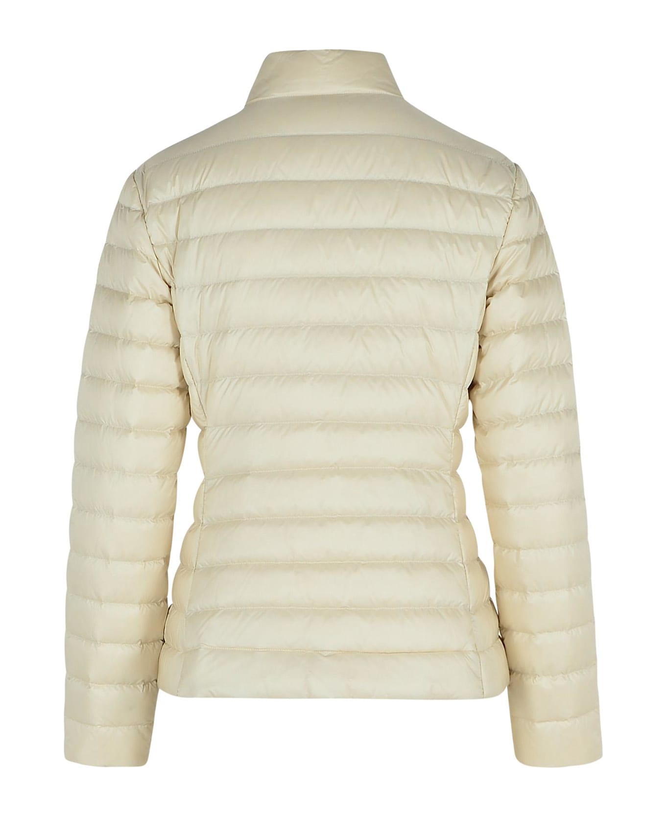 Moncler 
igelle
 Cream Polyamide Down Jacket - Cream