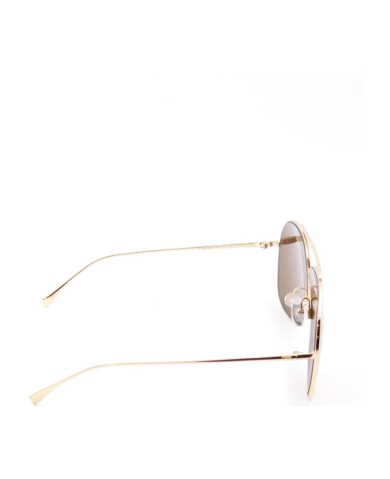 Fendi FF 0407/G/S Sunglasses - Q/eb Gold Brown