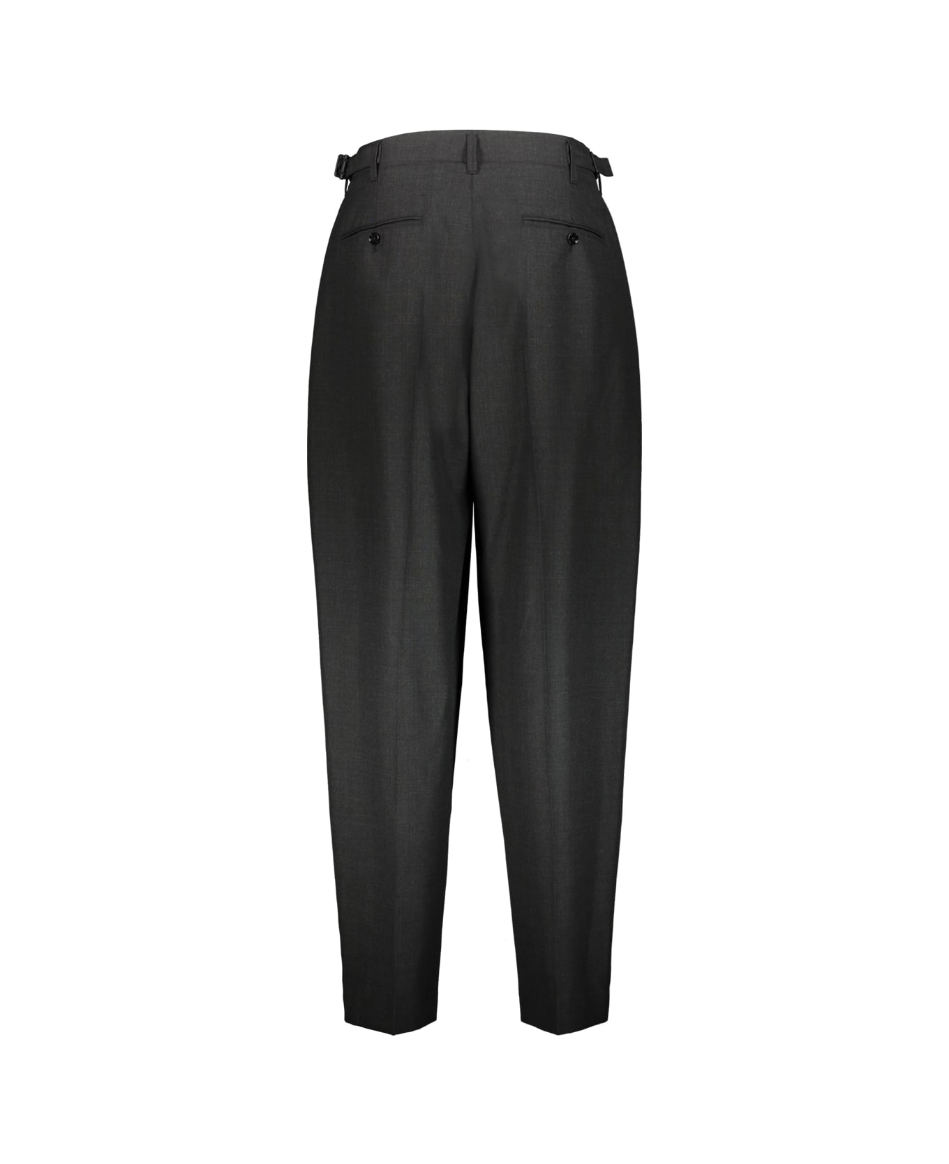 Lemaire Pleated Tampered Pant - Caviar