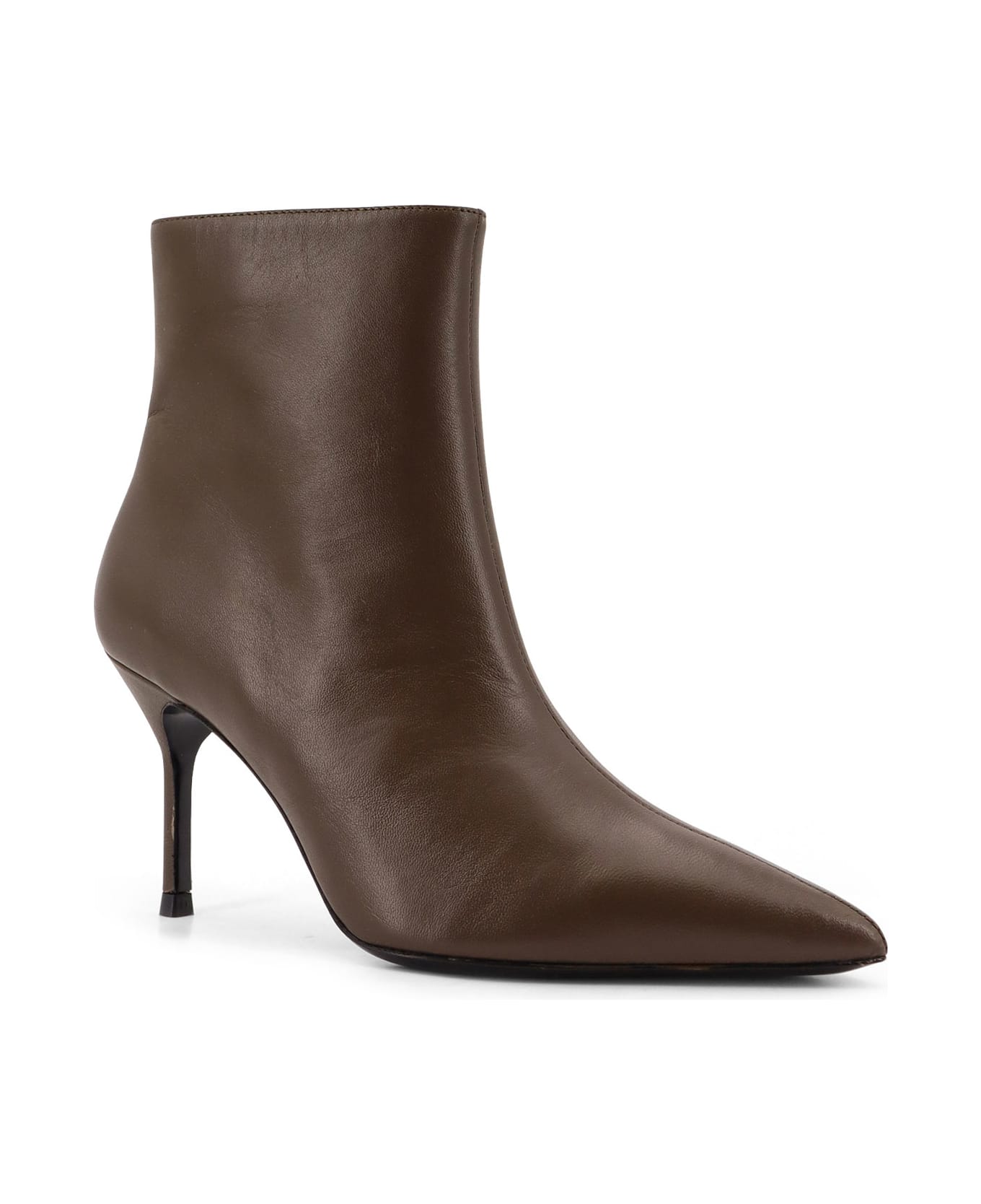 STAUD Sebastian Leather Boots - Truffle