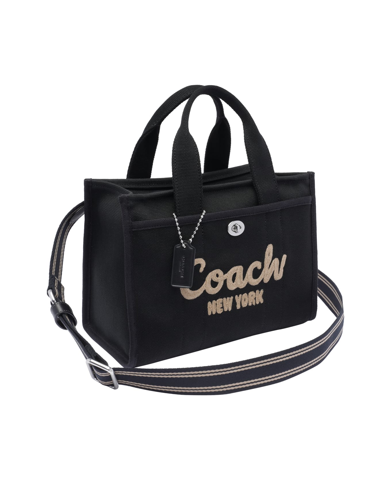 Coach Large Cargo Tote Bag - BLACK