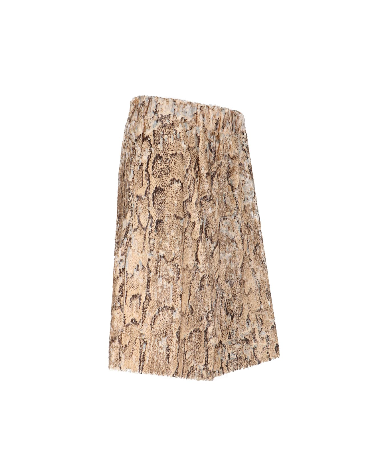 Dries Van Noten Sequin Shorts - Beige