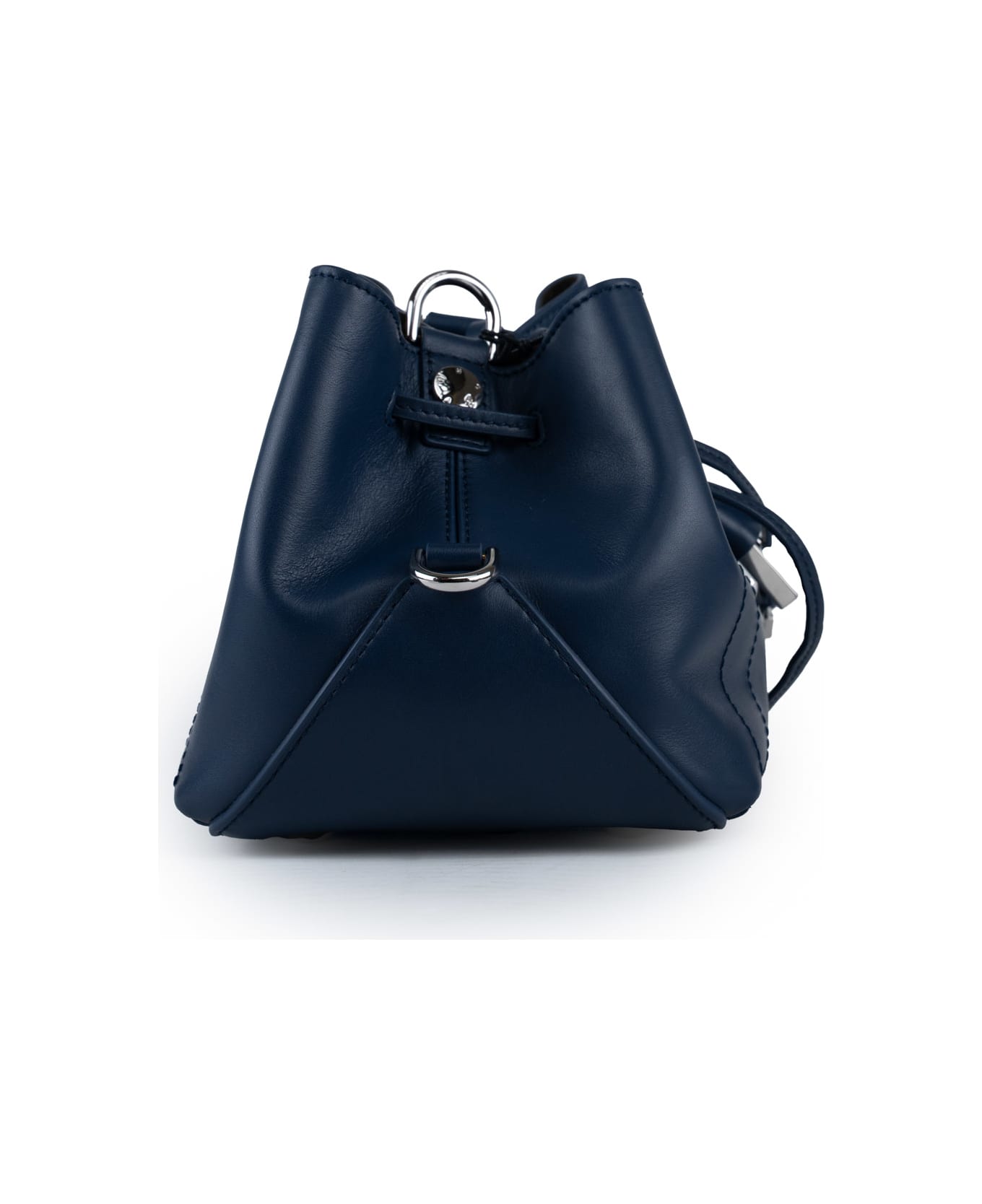 Hogan Hocket Leather Bucket Bag - Blu