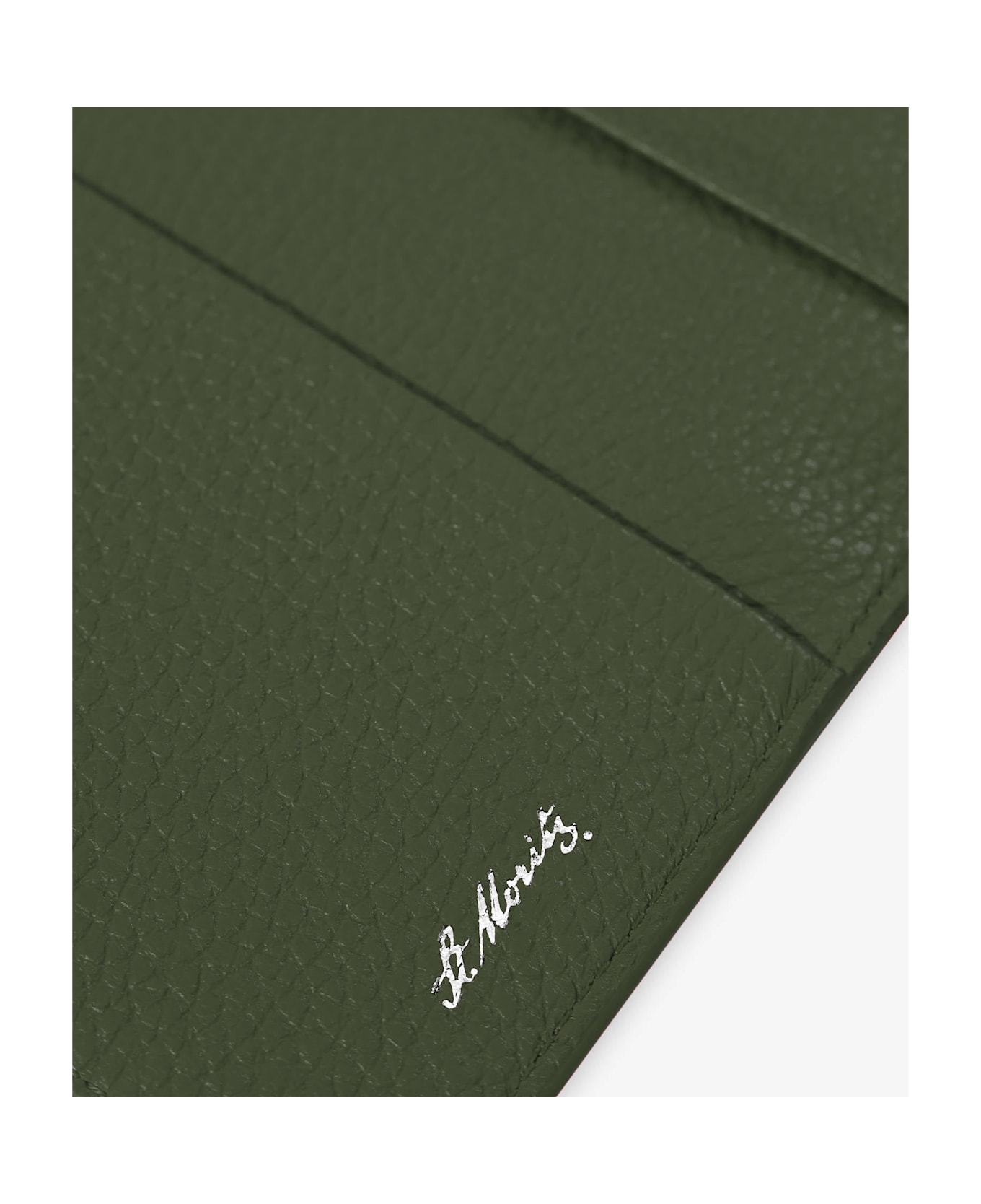Larusmiani Passport Holder St.moritz Wallet - Olive