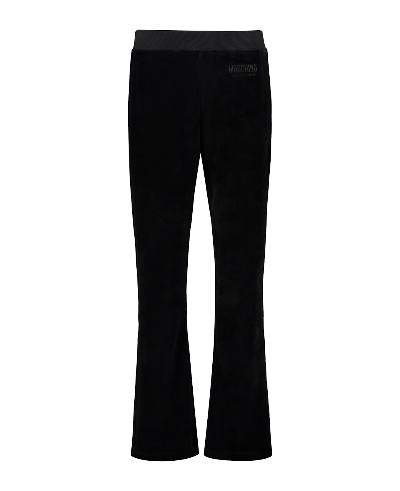 Moschino Velvet Trousers - black