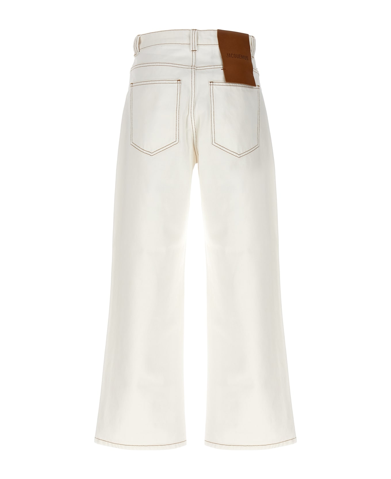 Jacquemus 'le De-nîmes Large' Jeans - White