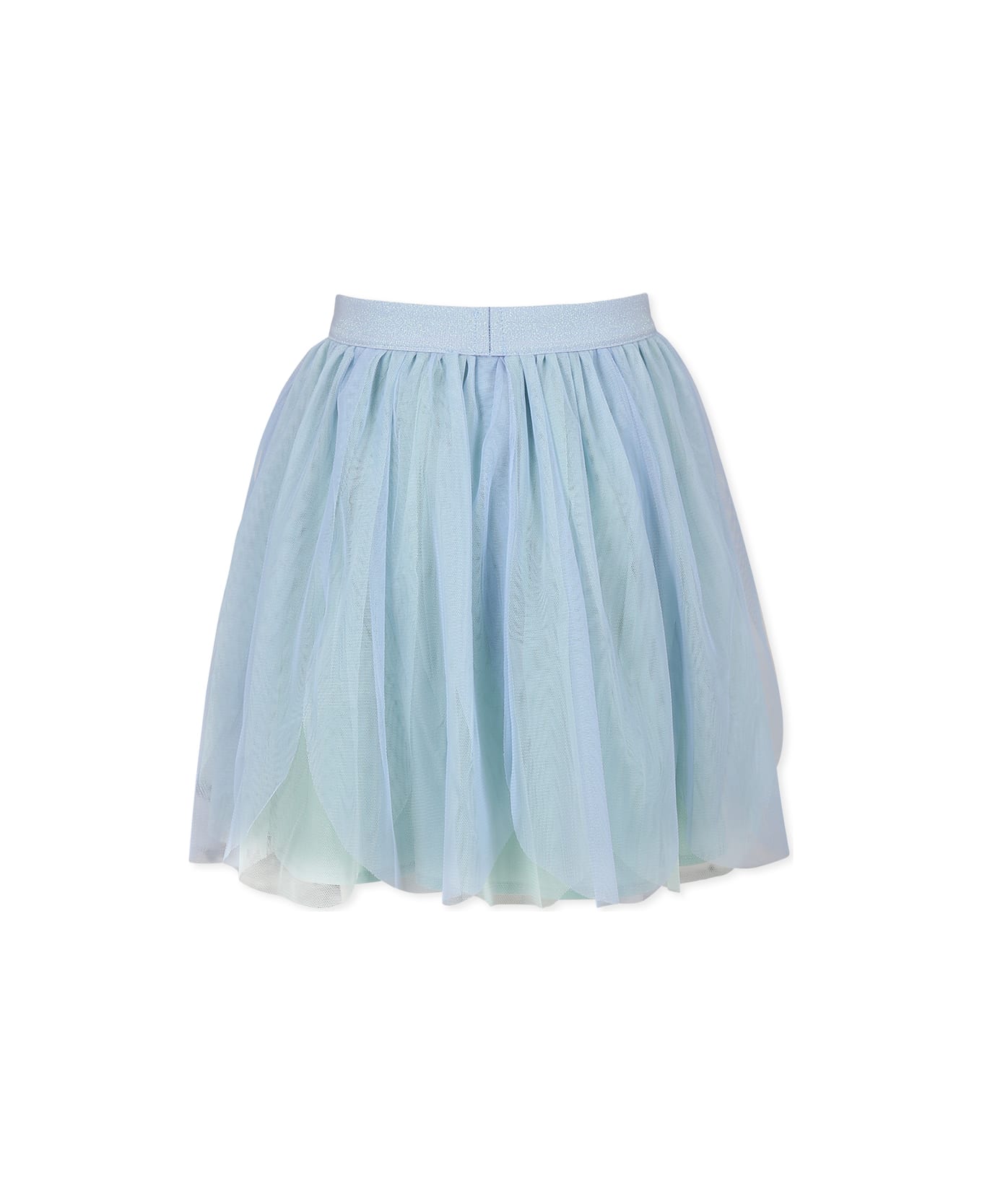 Stella McCartney Kids Light Blue Skirt For Girl - Light Blue