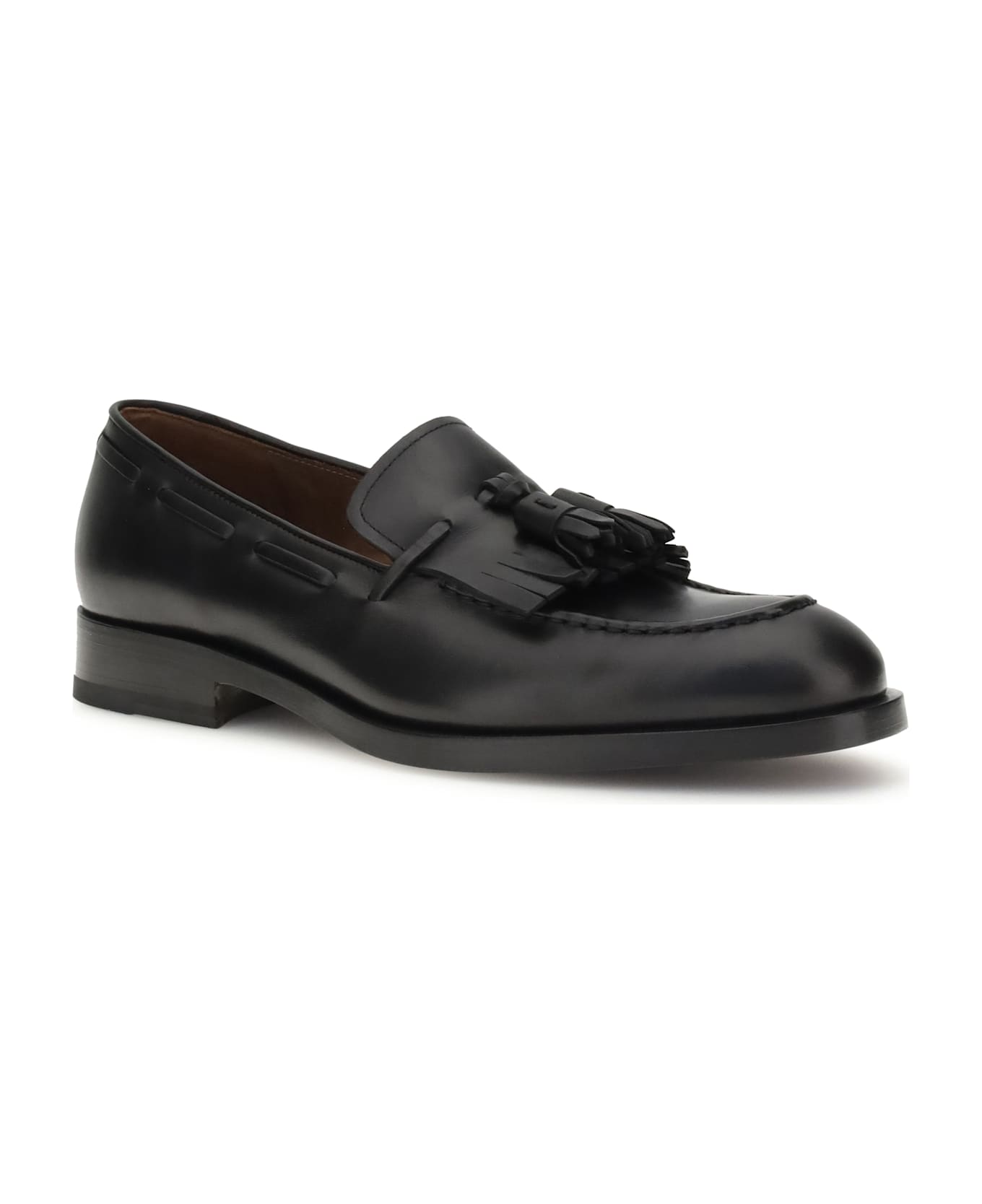 Fratelli Rossetti Leather Loafers With Tassels