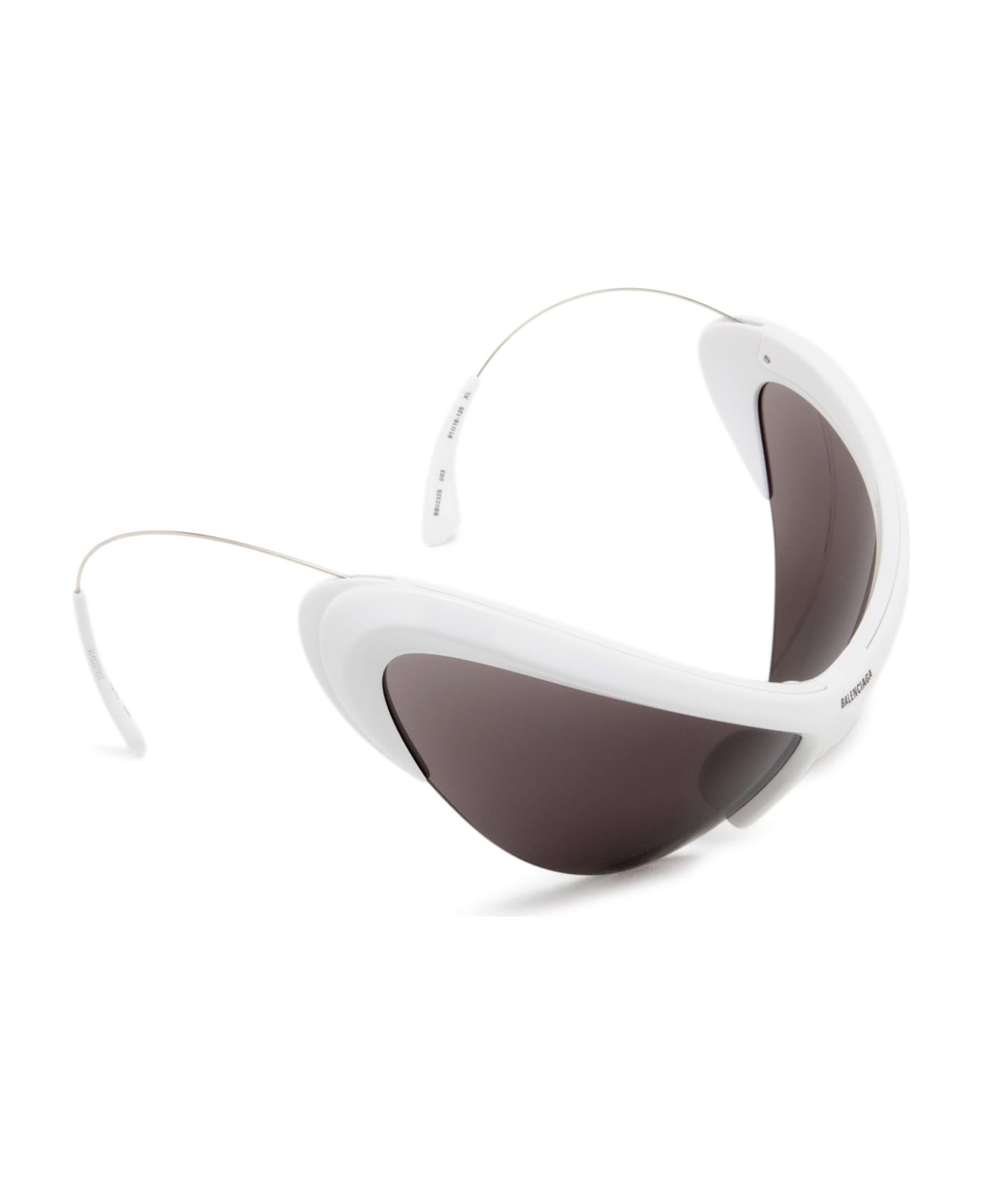 Balenciaga Eyewear Bb0232s White Sunglasses Frameless - White