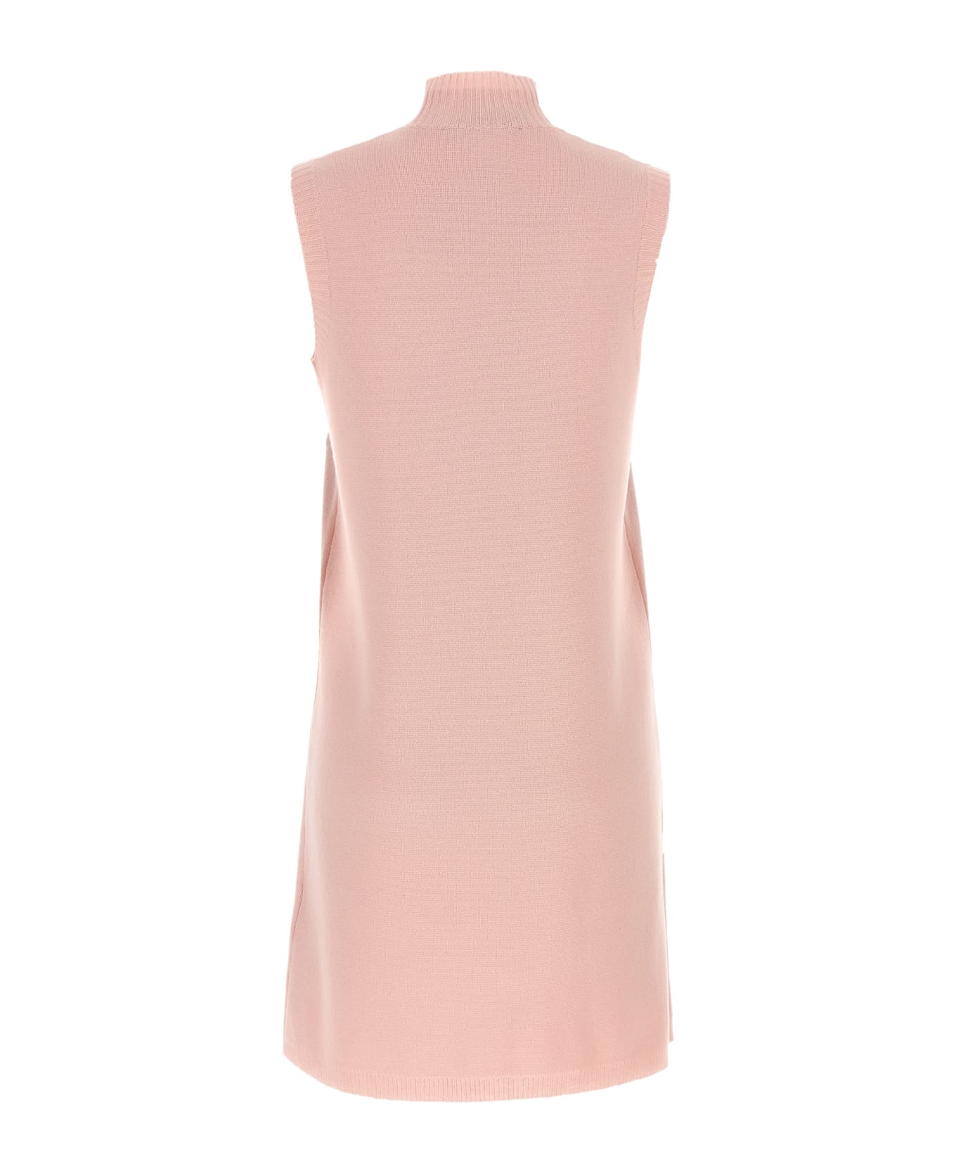 Versace Pink Wool Blend Dress - Pink