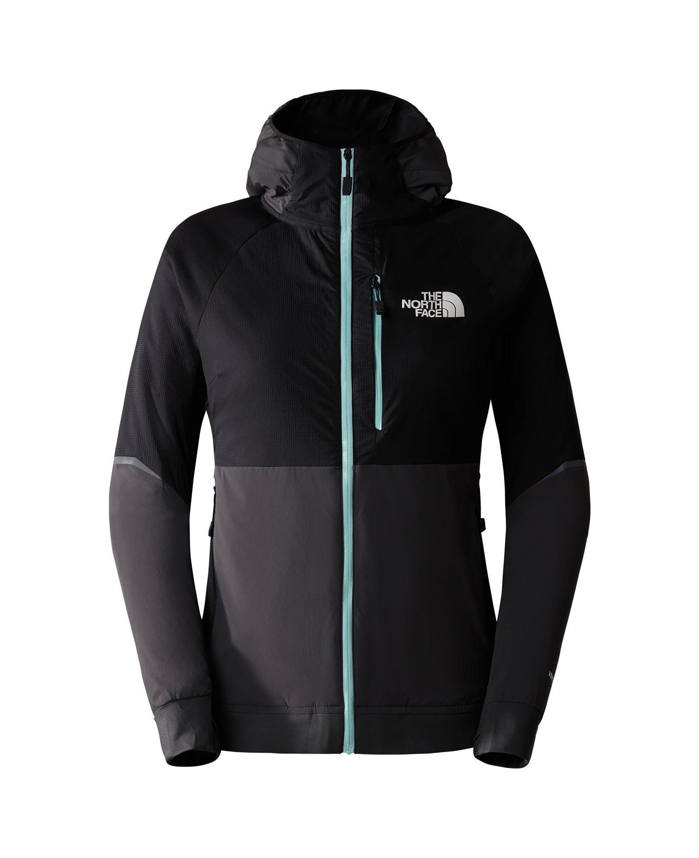 The North Face Dawn Turn Hybrid Hooded Jacket - Asphg/tnfb/aspg