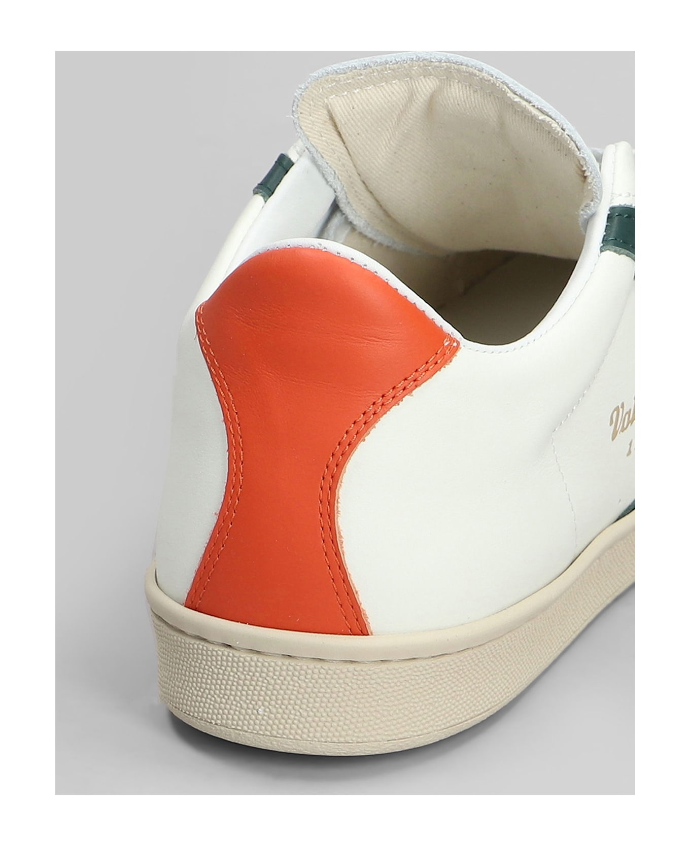 Valsport Tournament Sneakers In White Leather - white スニーカー