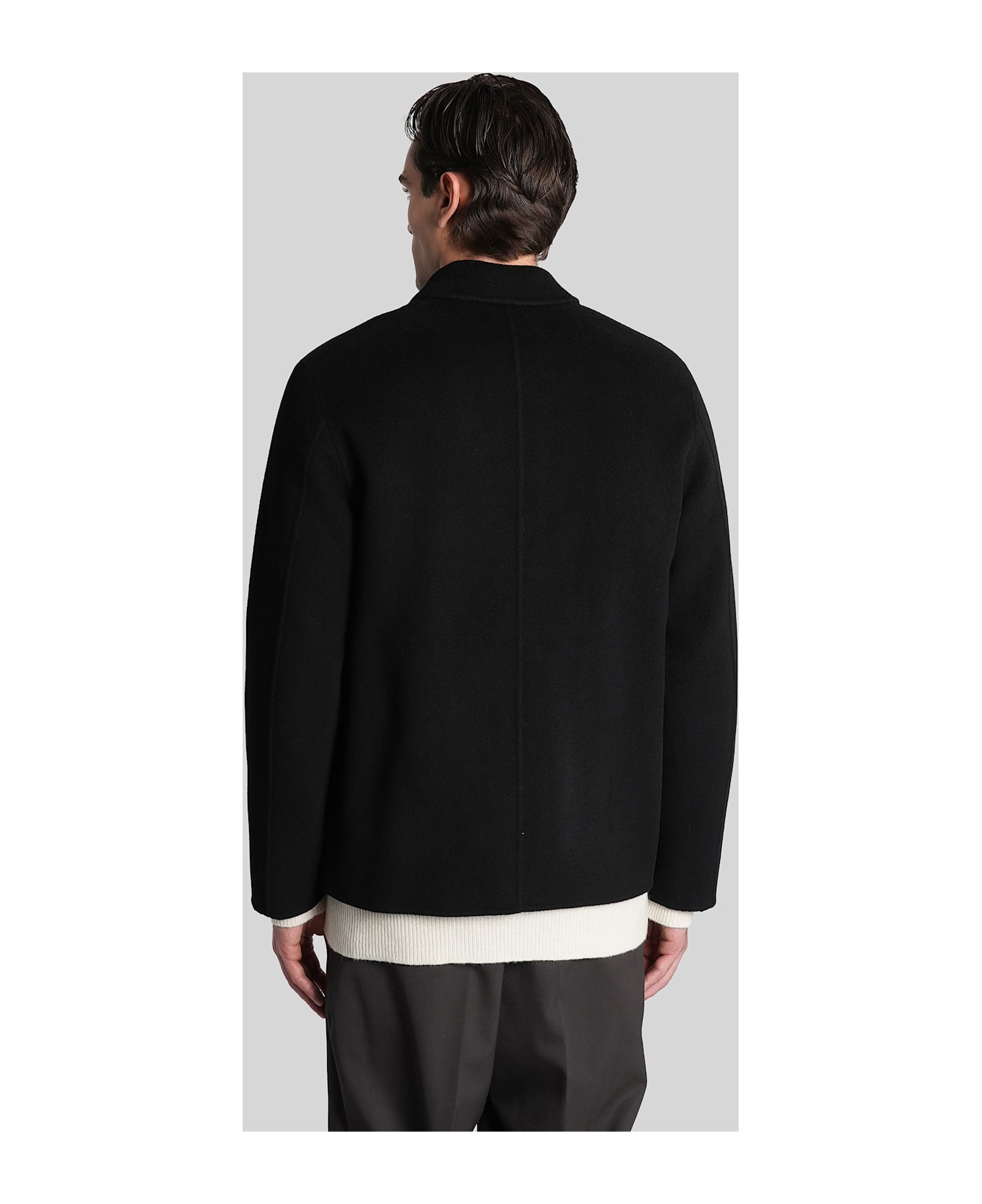 Mauro Grifoni In Black Wool - black