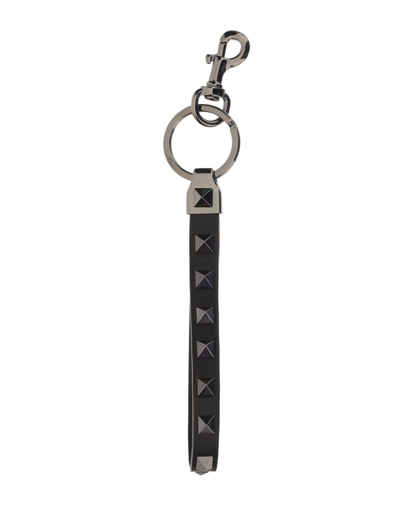 Valentino Garavani Rockstud Key Ring - Nero