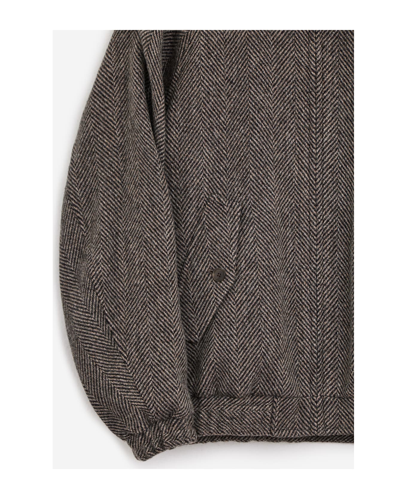 Auralee Tweed Zip Blouson Jacket | italist