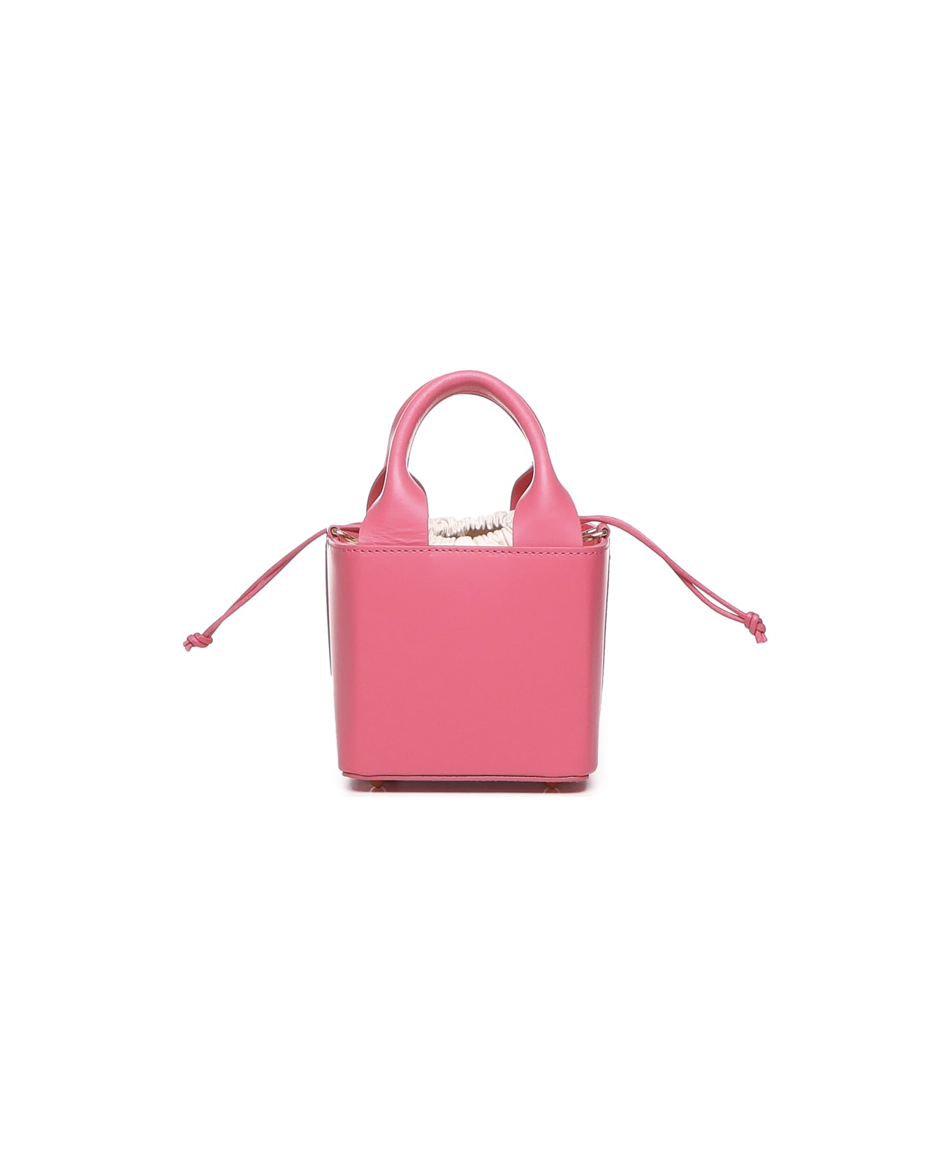 D.A.T.E. Cube Bag In Leather - Pink