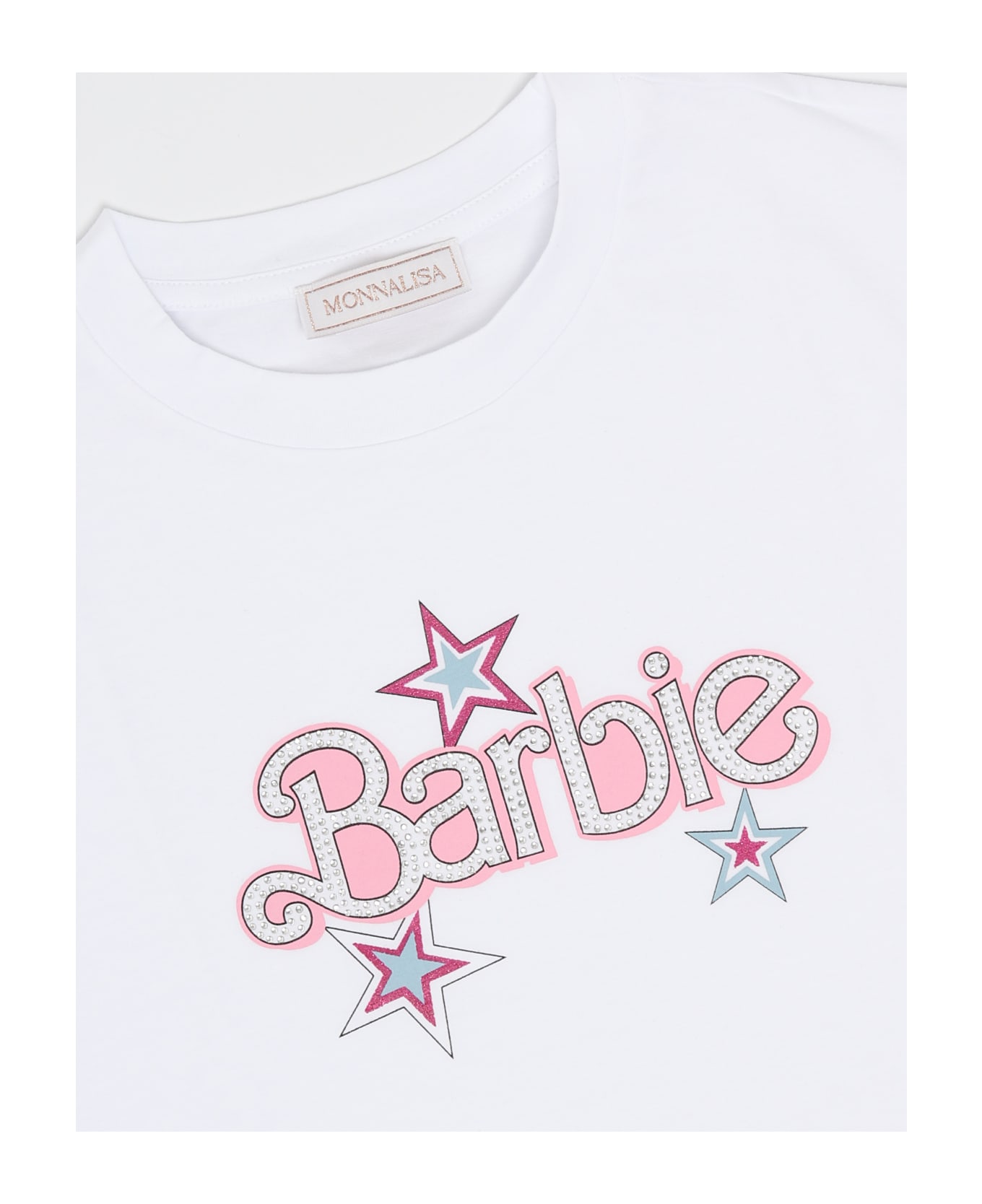 Monnalisa Barbie T-shirt - BIANCO