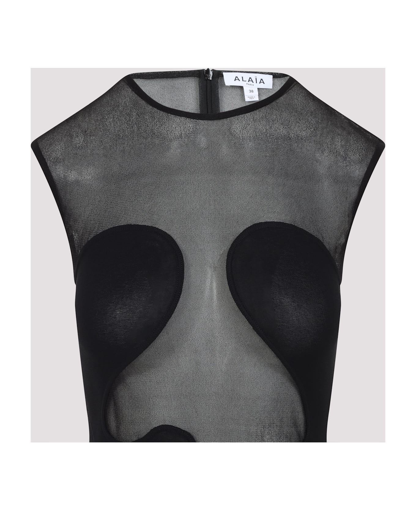Alaia Alaïa Molded Long Dress - Noir Alaia
