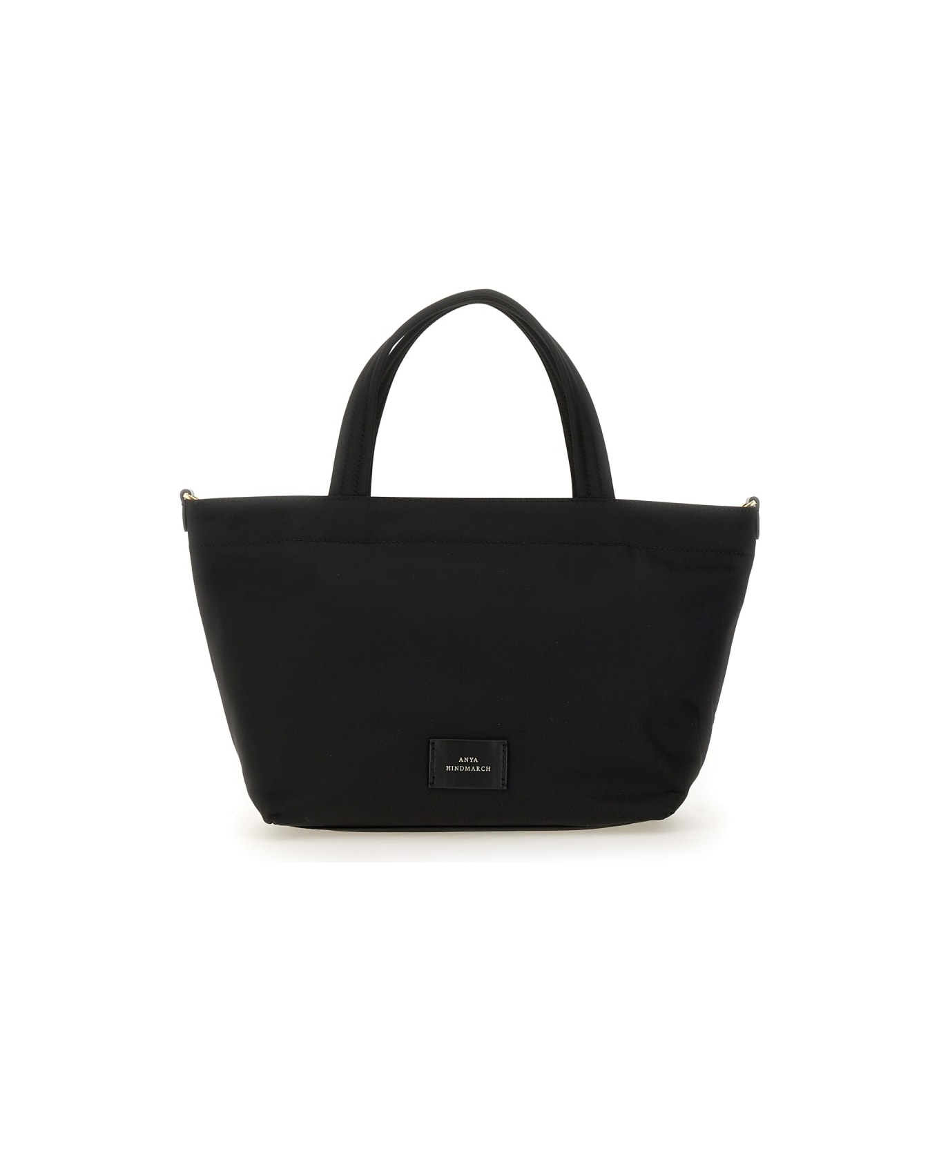 Anya Hindmarch Mini "eyes" Tote Bag - BLACK