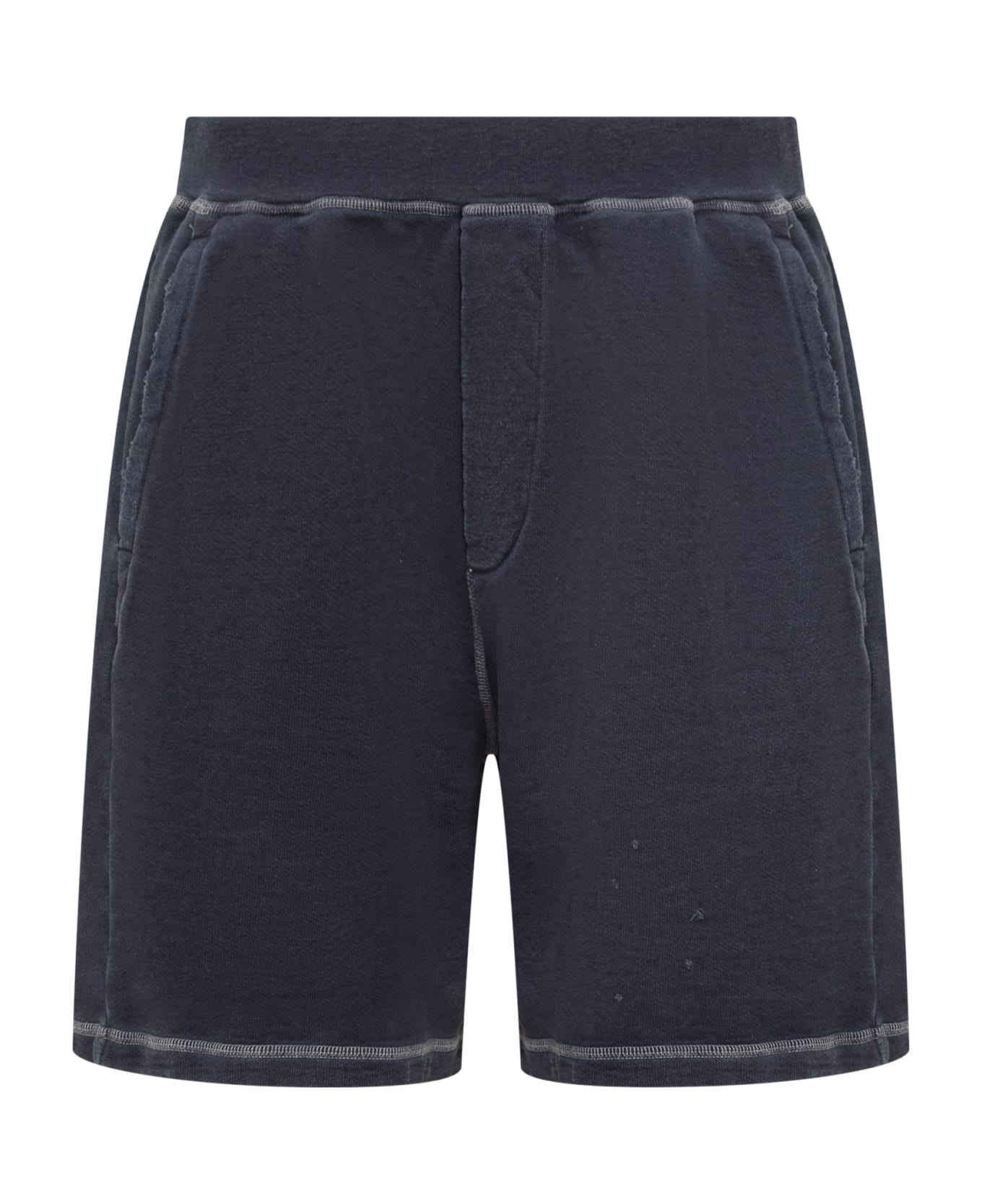 Dsquared2 Ruined Shorts - NAVY BLUE ショートパンツ