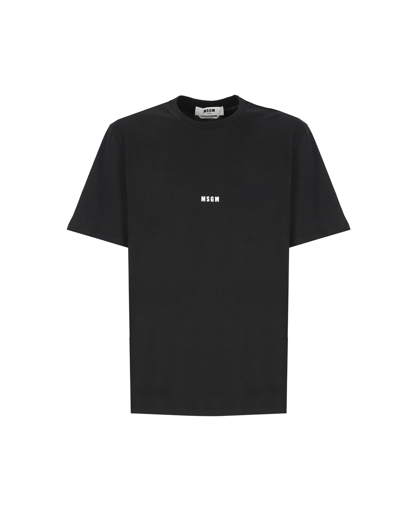MSGM T-shirt With Logo - Black
