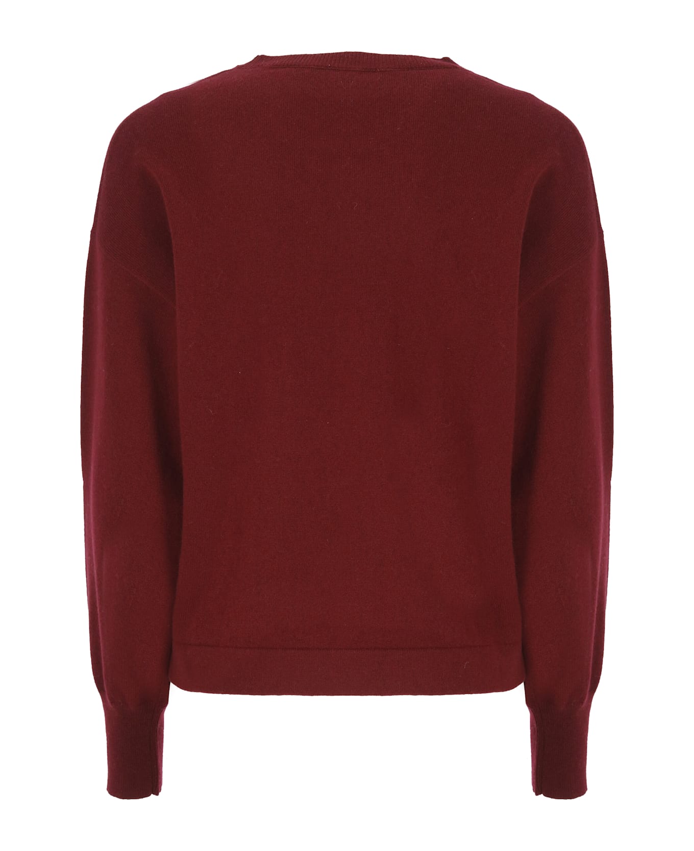 Kangra Cashmere Sweater - Bordeaux