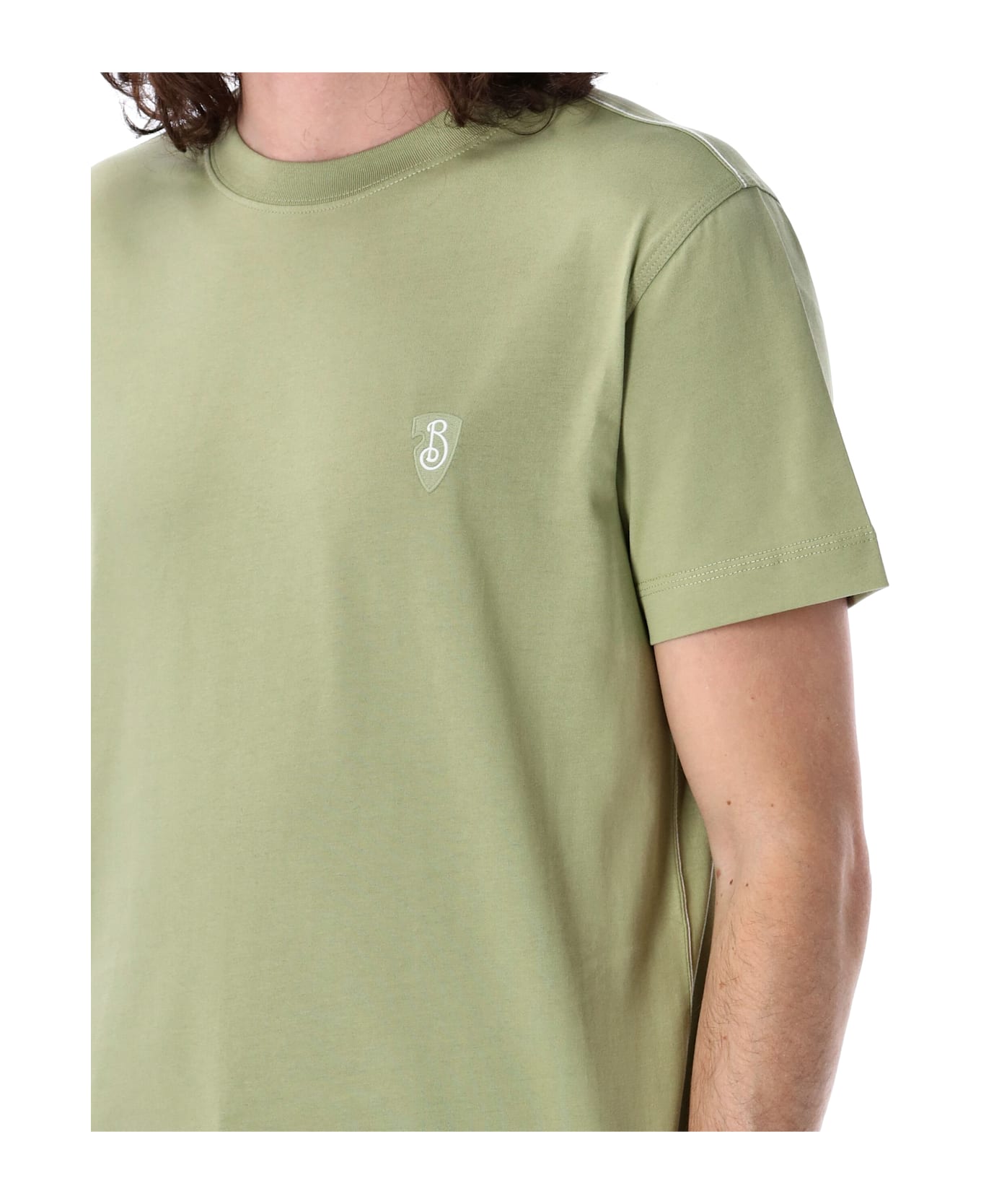 Burberry London Cotton T-shirt - ARTICHOKE