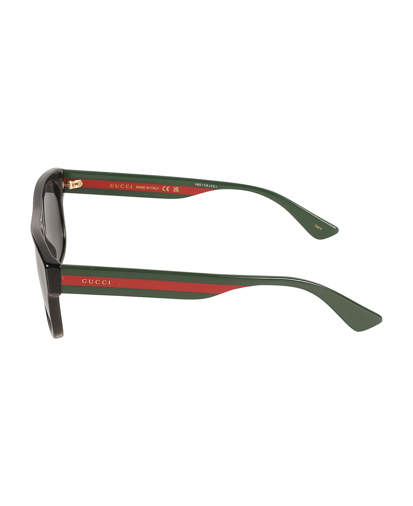 Gucci Eyewear Geometric Classic Sunglasses - Black/Multicolor