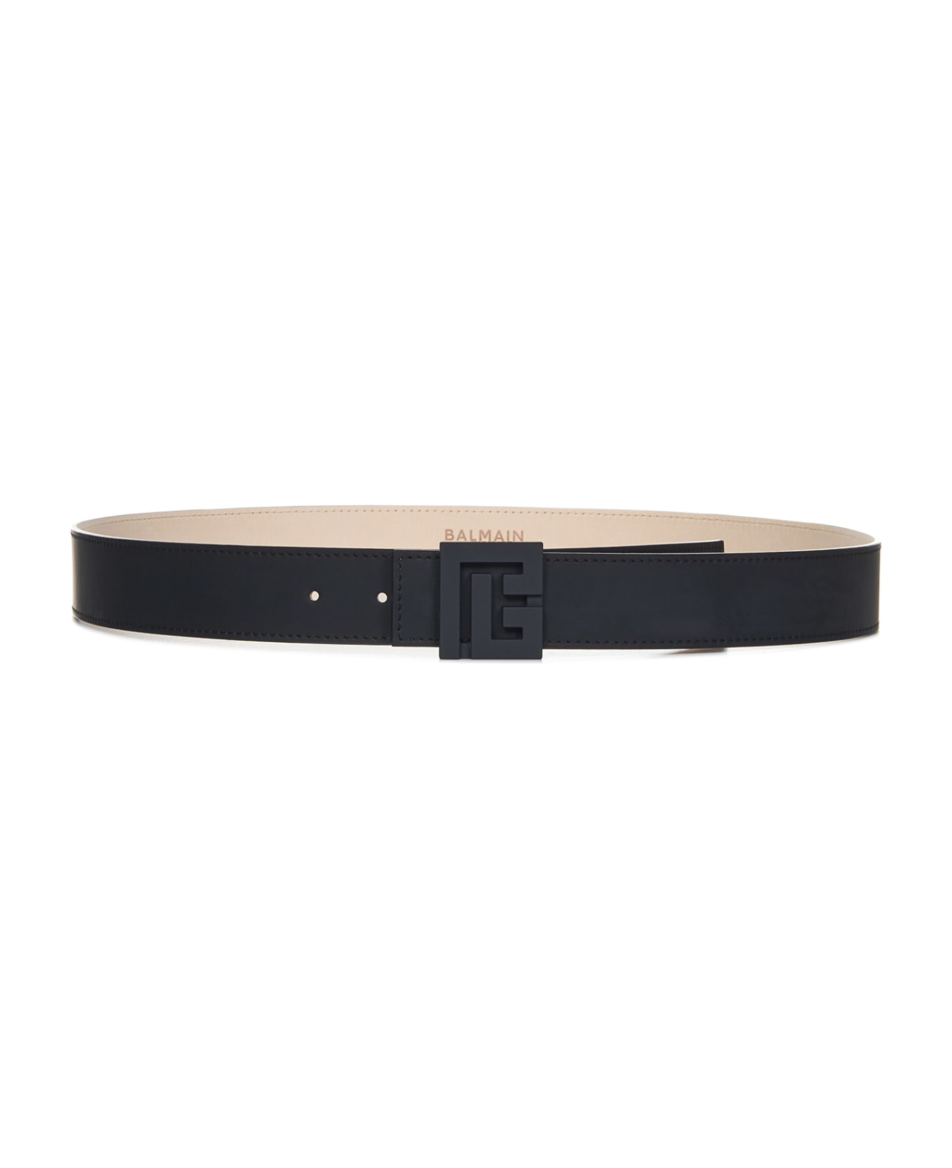 Balmain Pb Belt - black ベルト