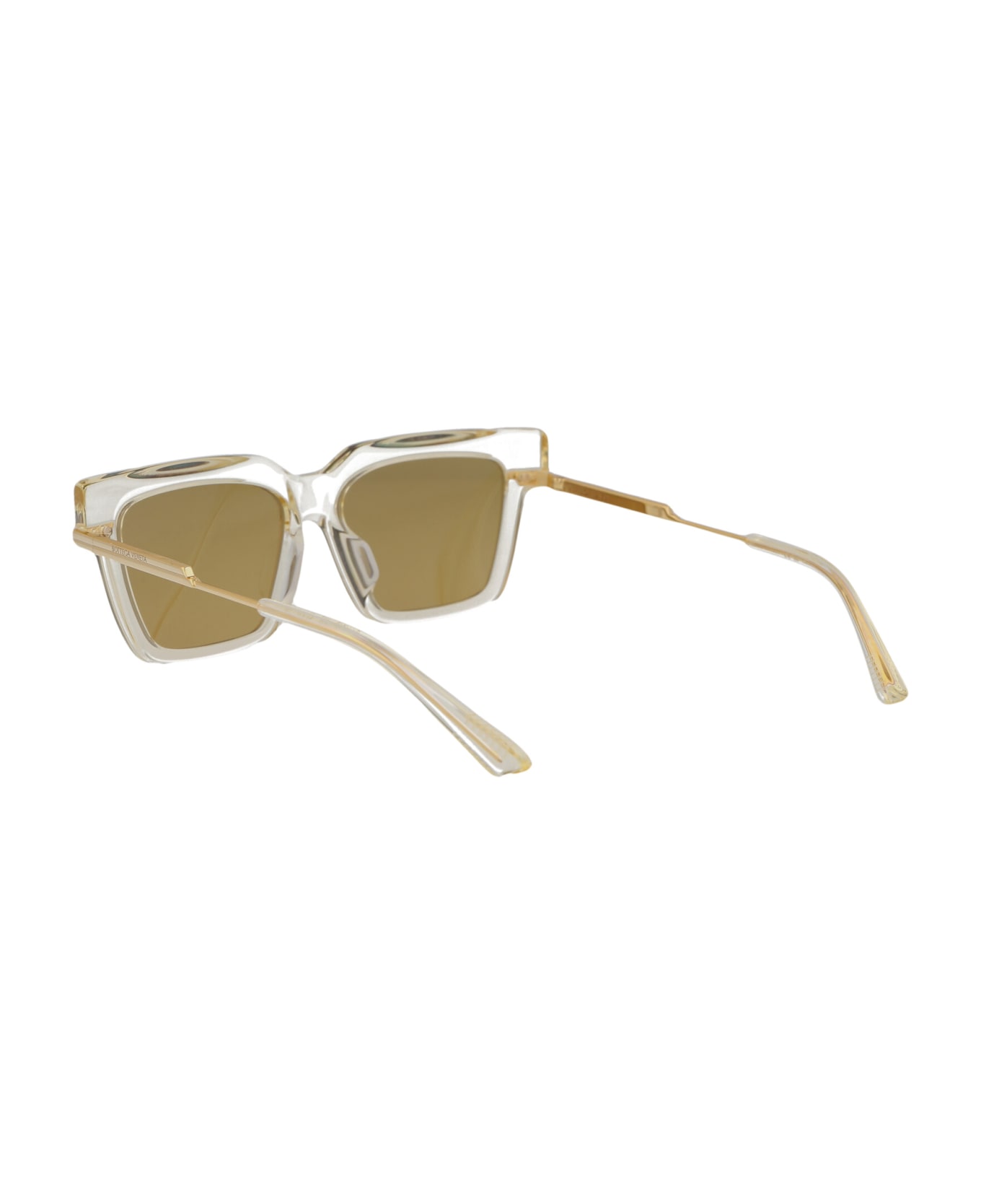 Bottega Veneta Eyewear Bv1242s Sunglasses - 004 YELLOW GOLD YELLOW