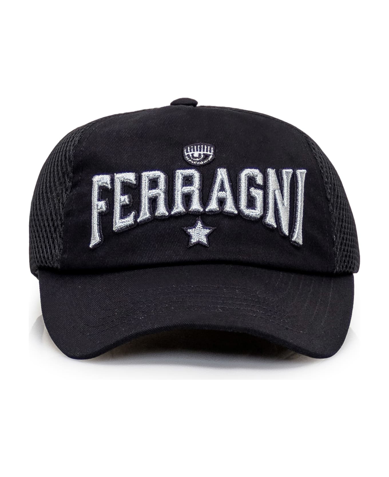 Chiara Ferragni Logo Cap - BLACK 帽子