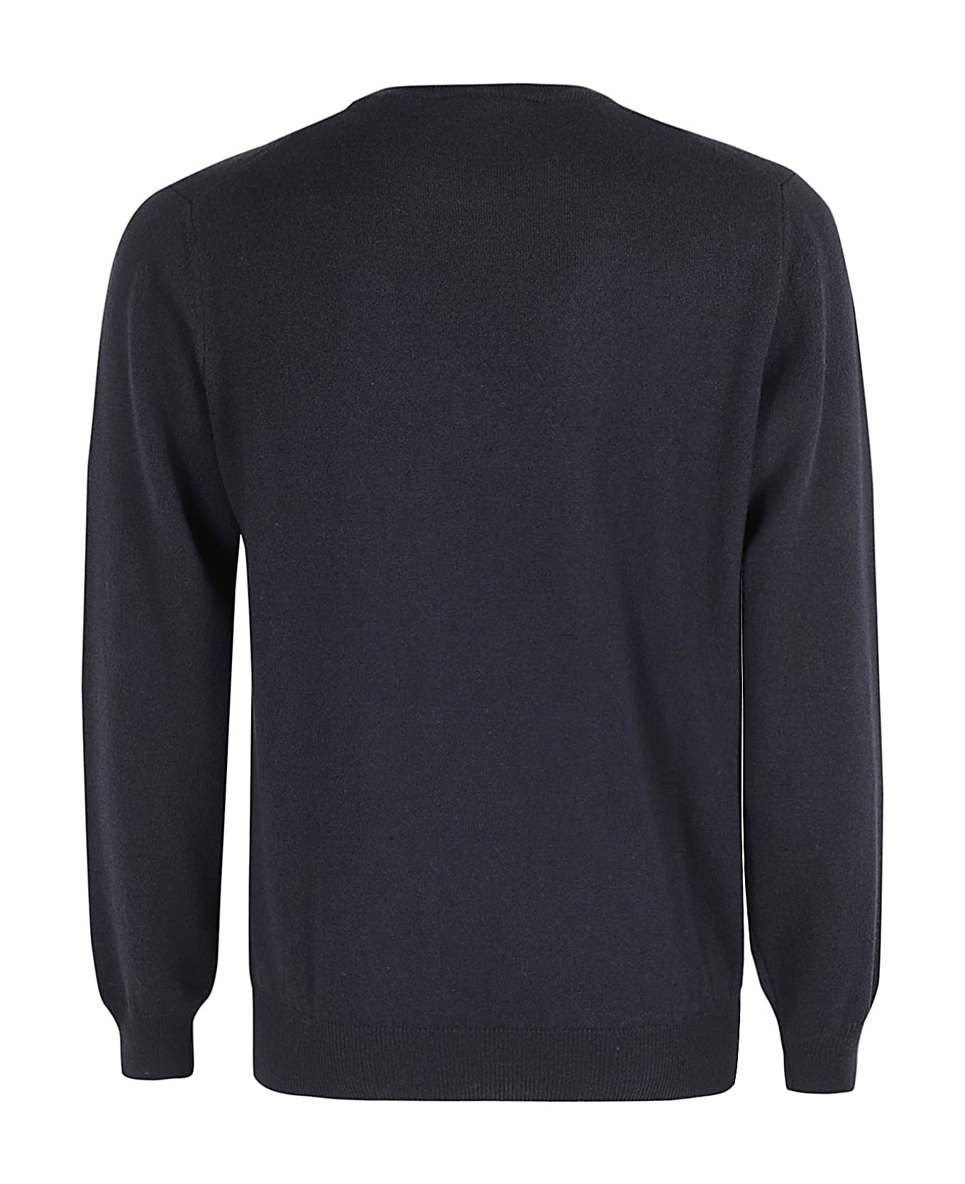 Filippo De Laurentiis Girocollo Ml Lana Cashmere - Blu Notte