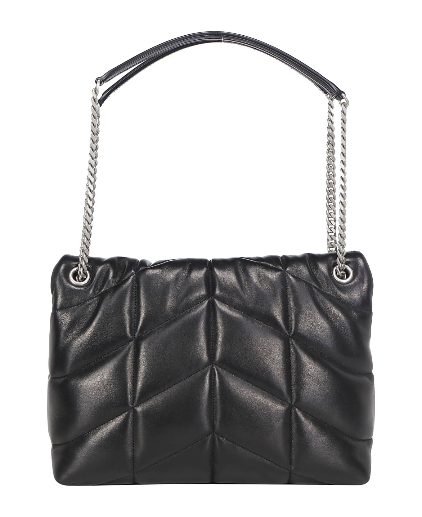 Saint Laurent Lou Lou Medium Shoulder Bag - Nero