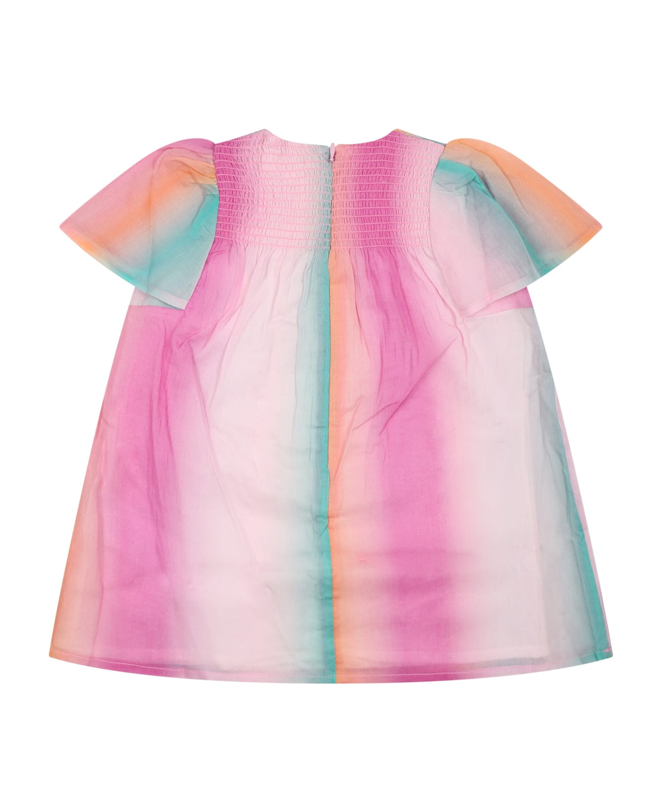 Chloé Multicolor Dress For Baby Girl - Multicolor