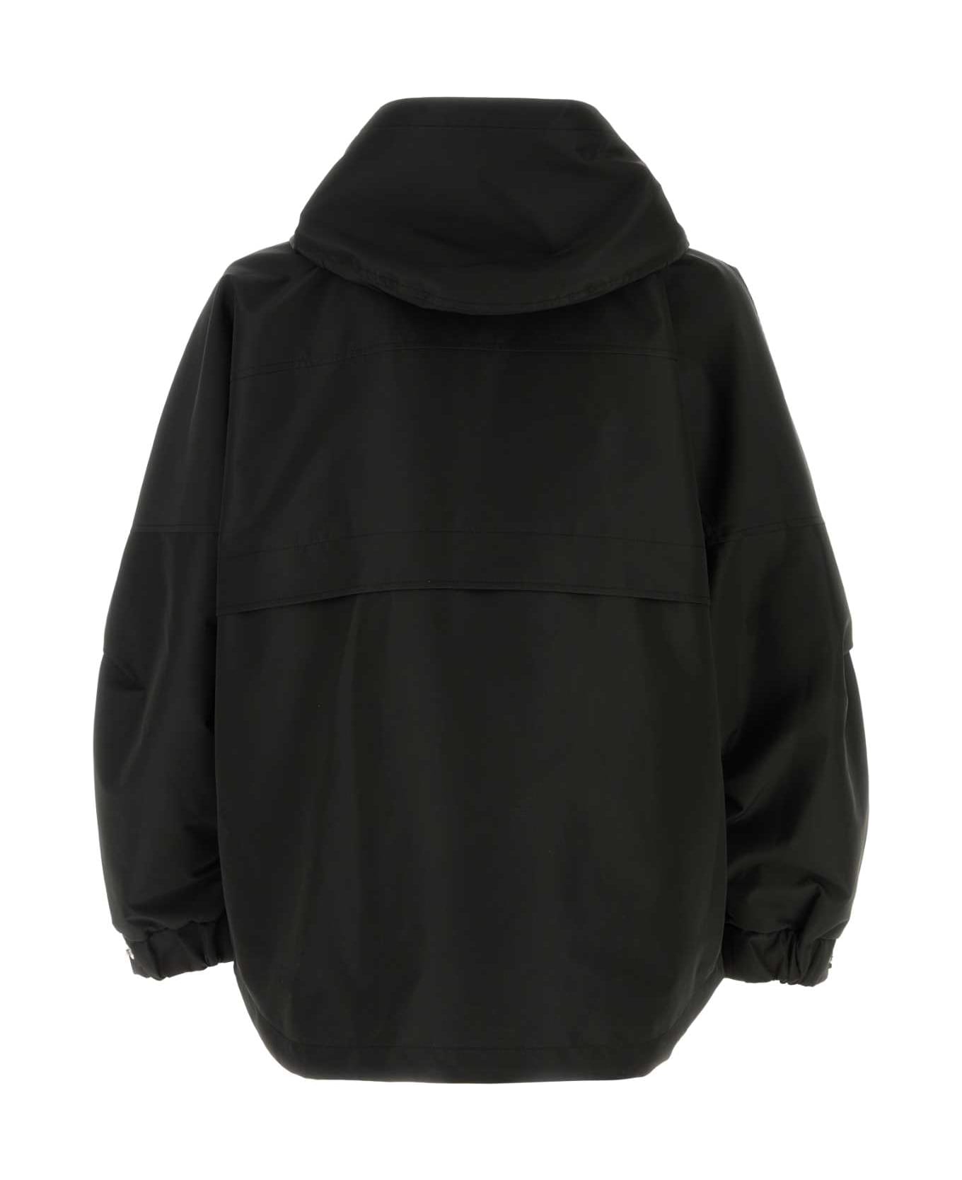 WOOYOUNGMI Black Polyester Jacket - BLACK