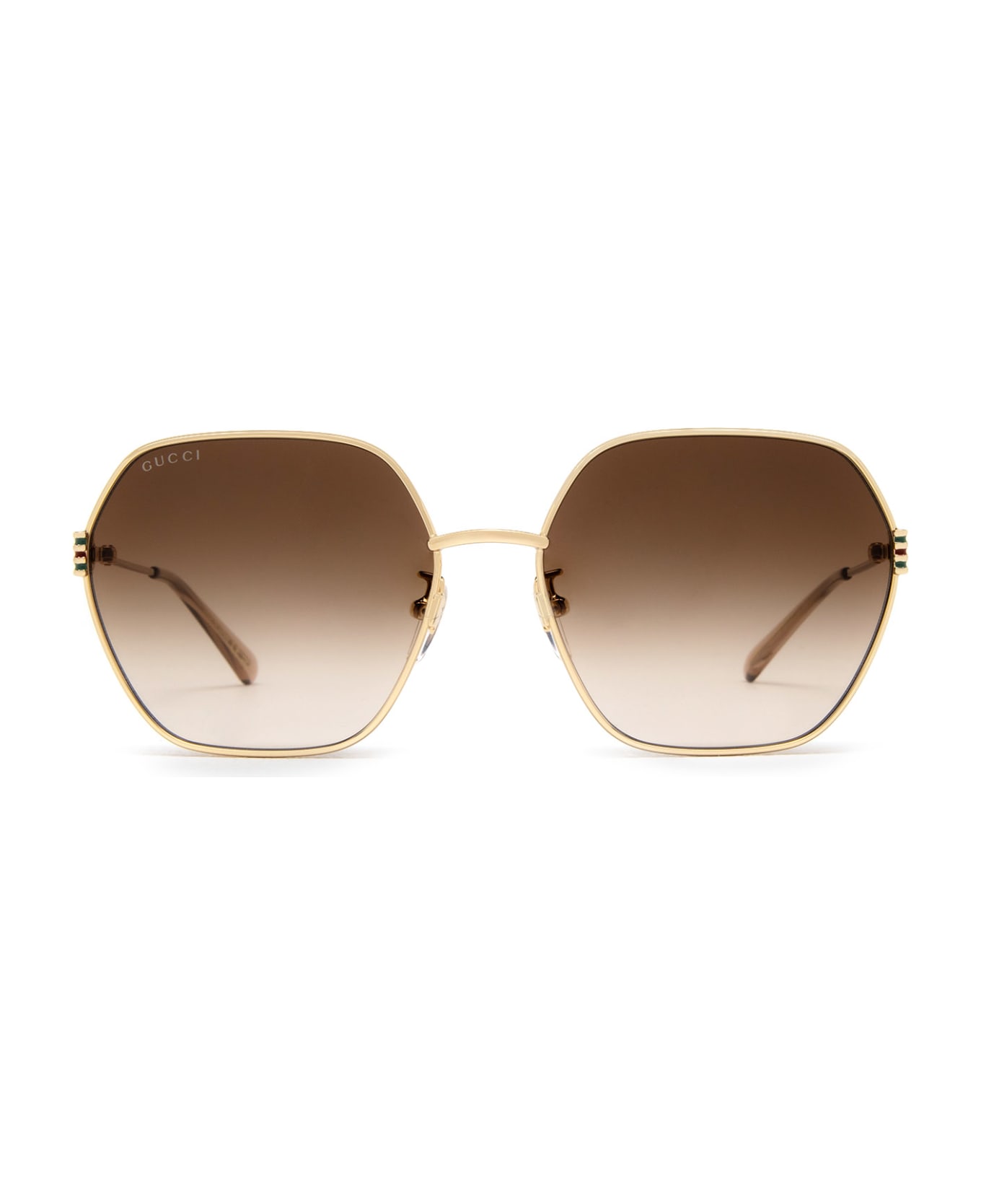 Gucci Eyewear Gg1285sa Gold Sunglasses | italist