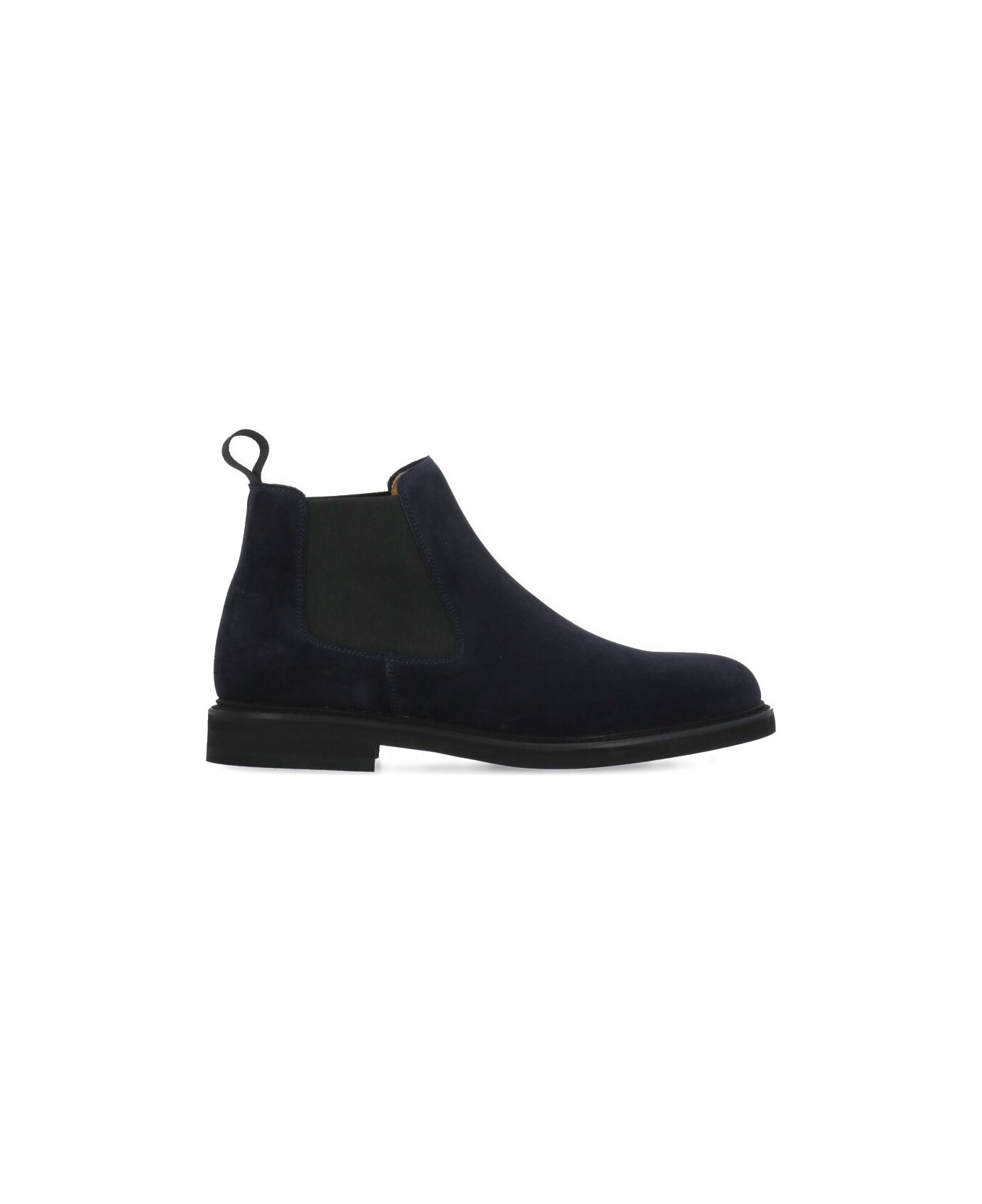 Berwick 1707 Suede Leather Chelsea Boot - Blue
