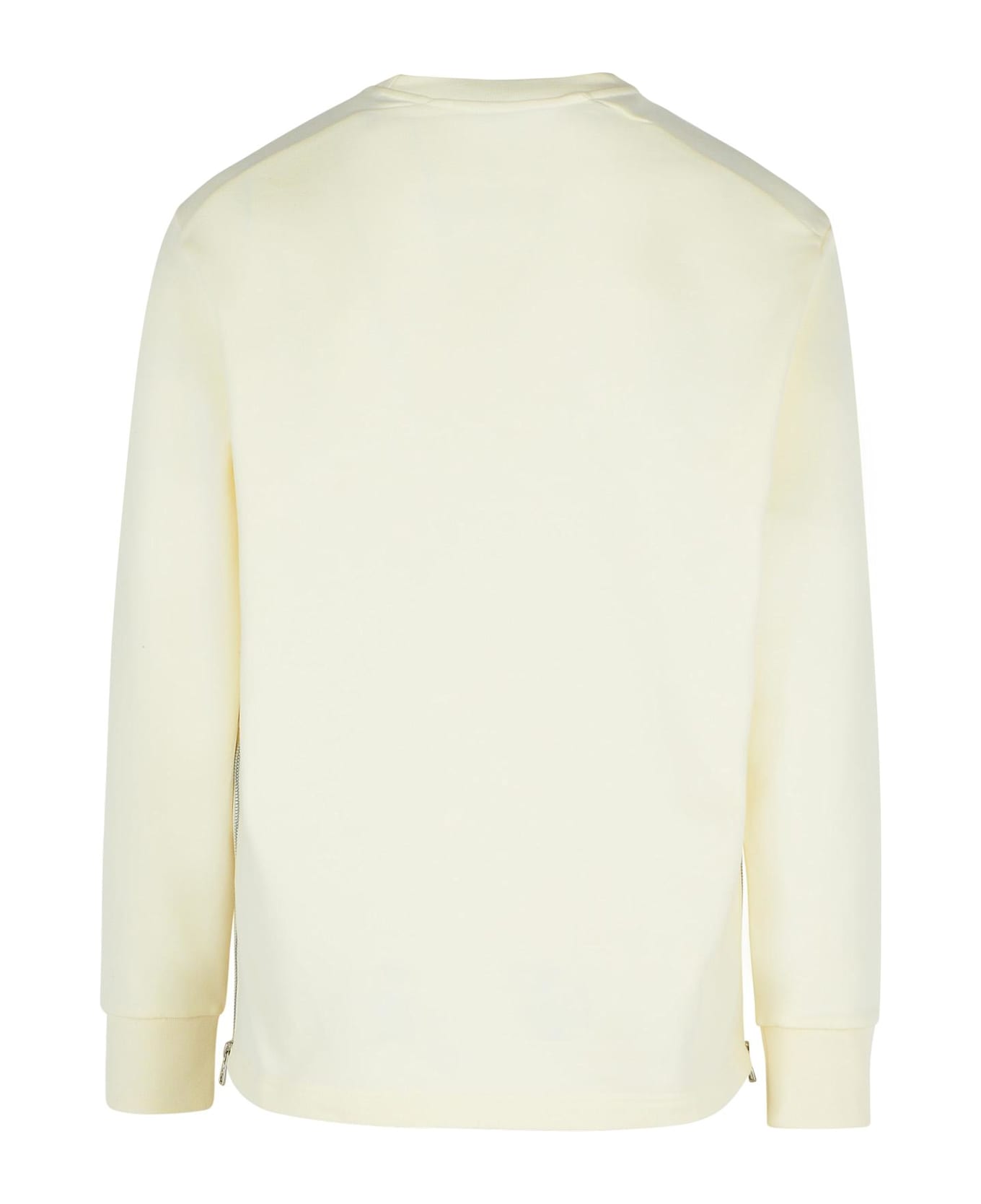 Moncler Beige Cotton Sweatshirt - Beige