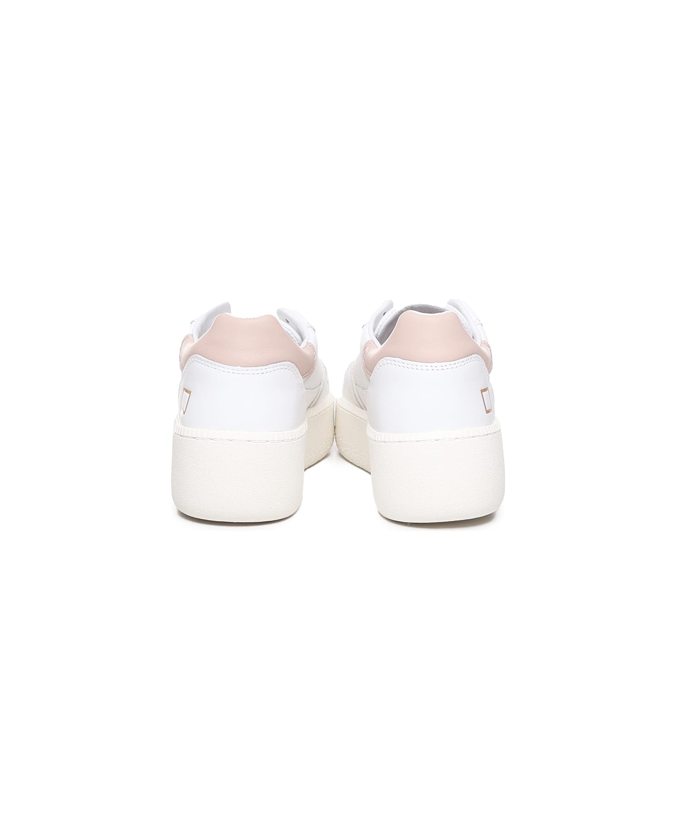D.A.T.E. Sfera Basic Sneakers - White-pink
